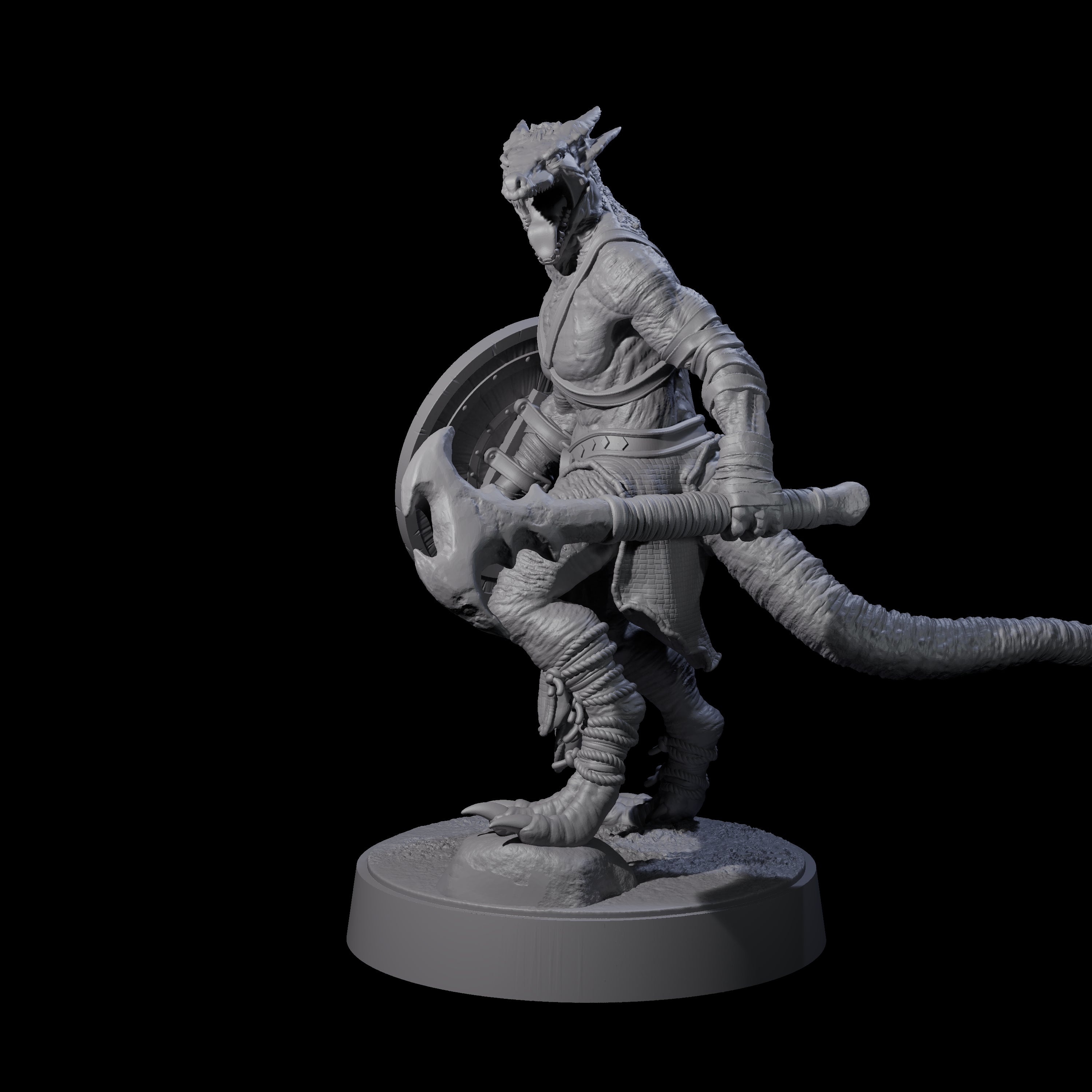 Intrepid Kobold Scout D Miniature for Dungeons and Dragons, Pathfinder or other TTRPGs
