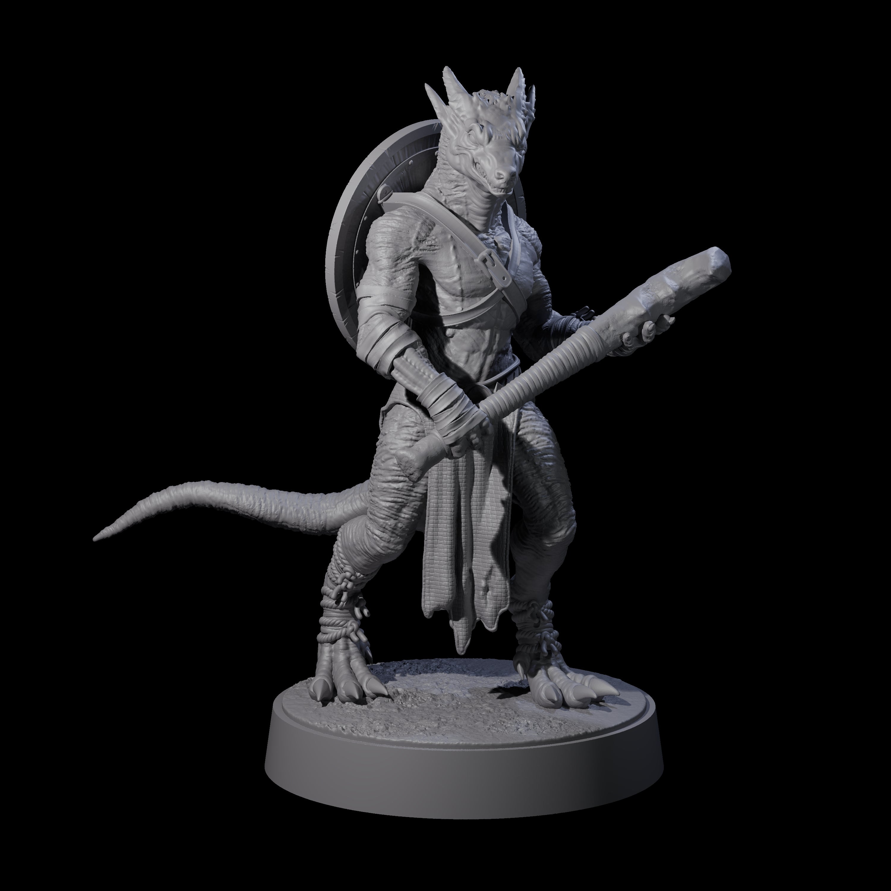 Intrepid Kobold Scout E Miniature for Dungeons and Dragons, Pathfinder or other TTRPGs