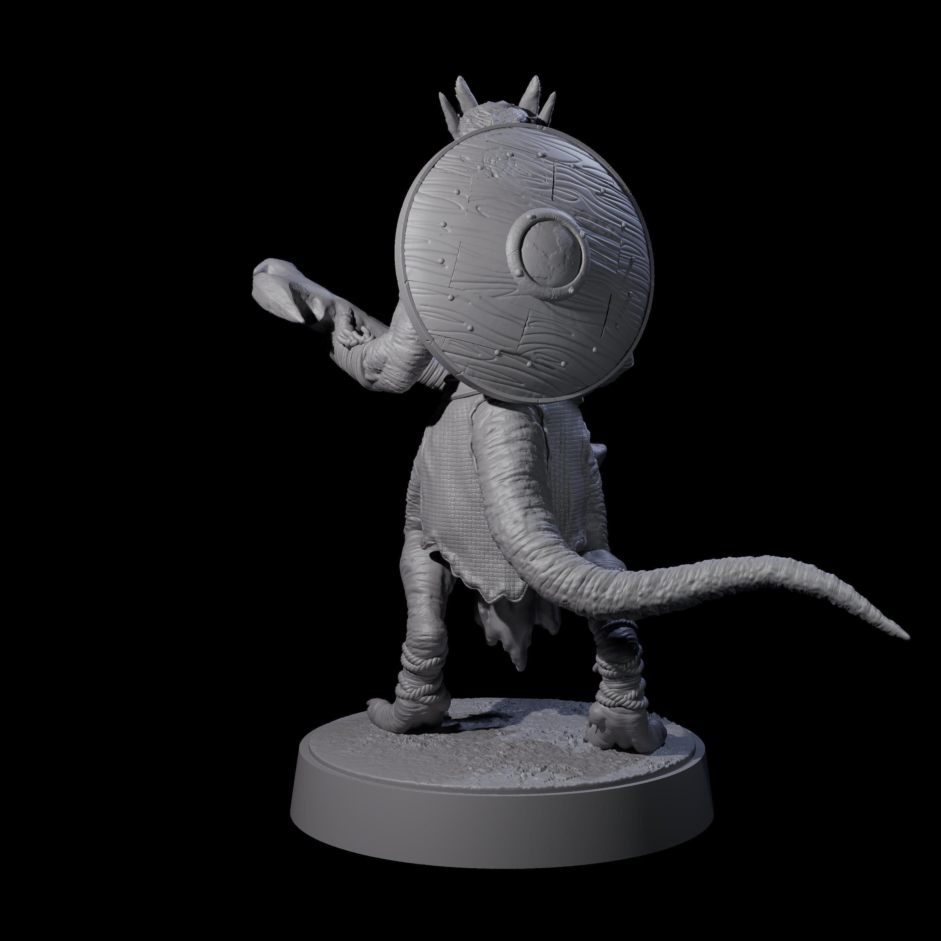 Intrepid Kobold Scout E Miniature for Dungeons and Dragons, Pathfinder or other TTRPGs