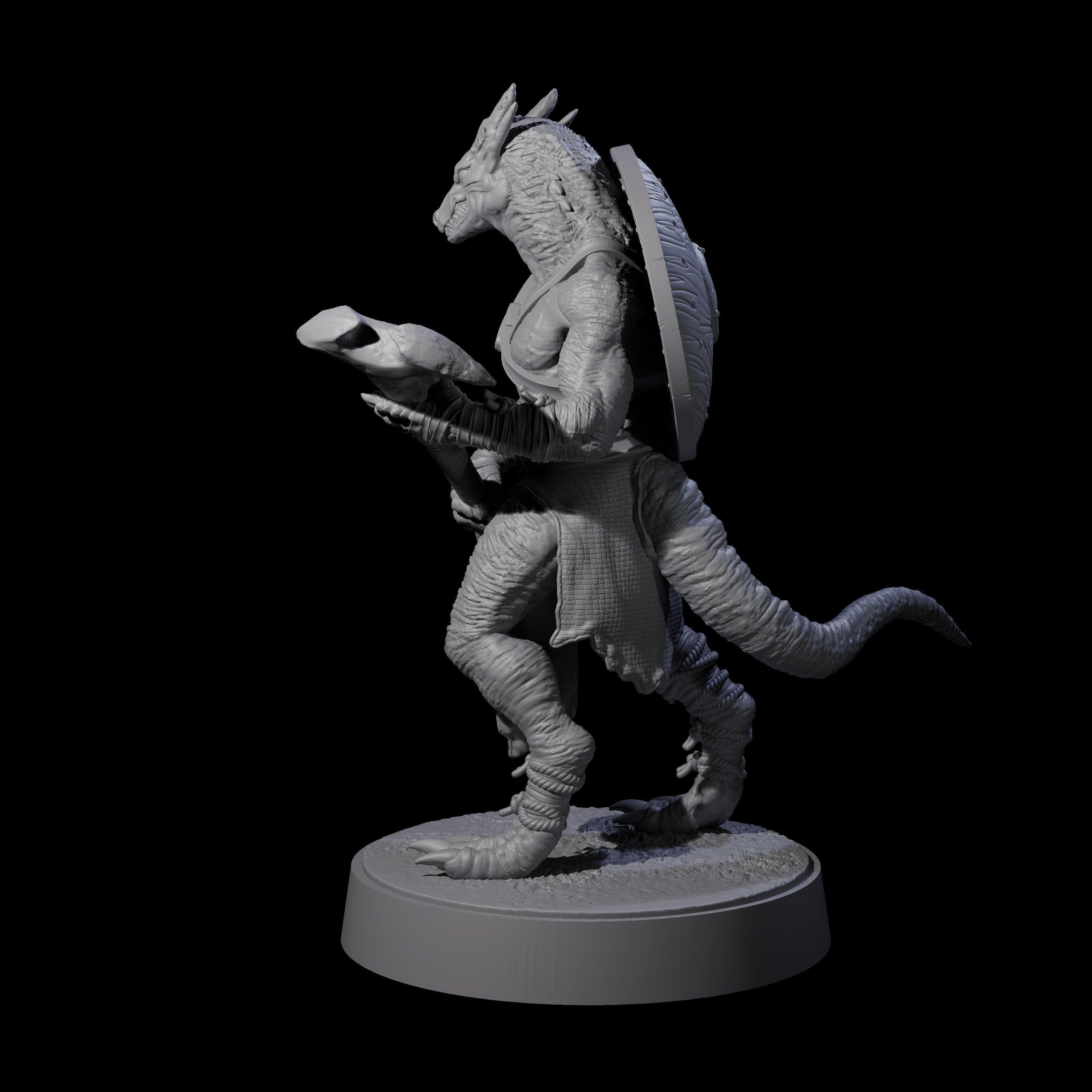 Intrepid Kobold Scout E Miniature for Dungeons and Dragons, Pathfinder or other TTRPGs