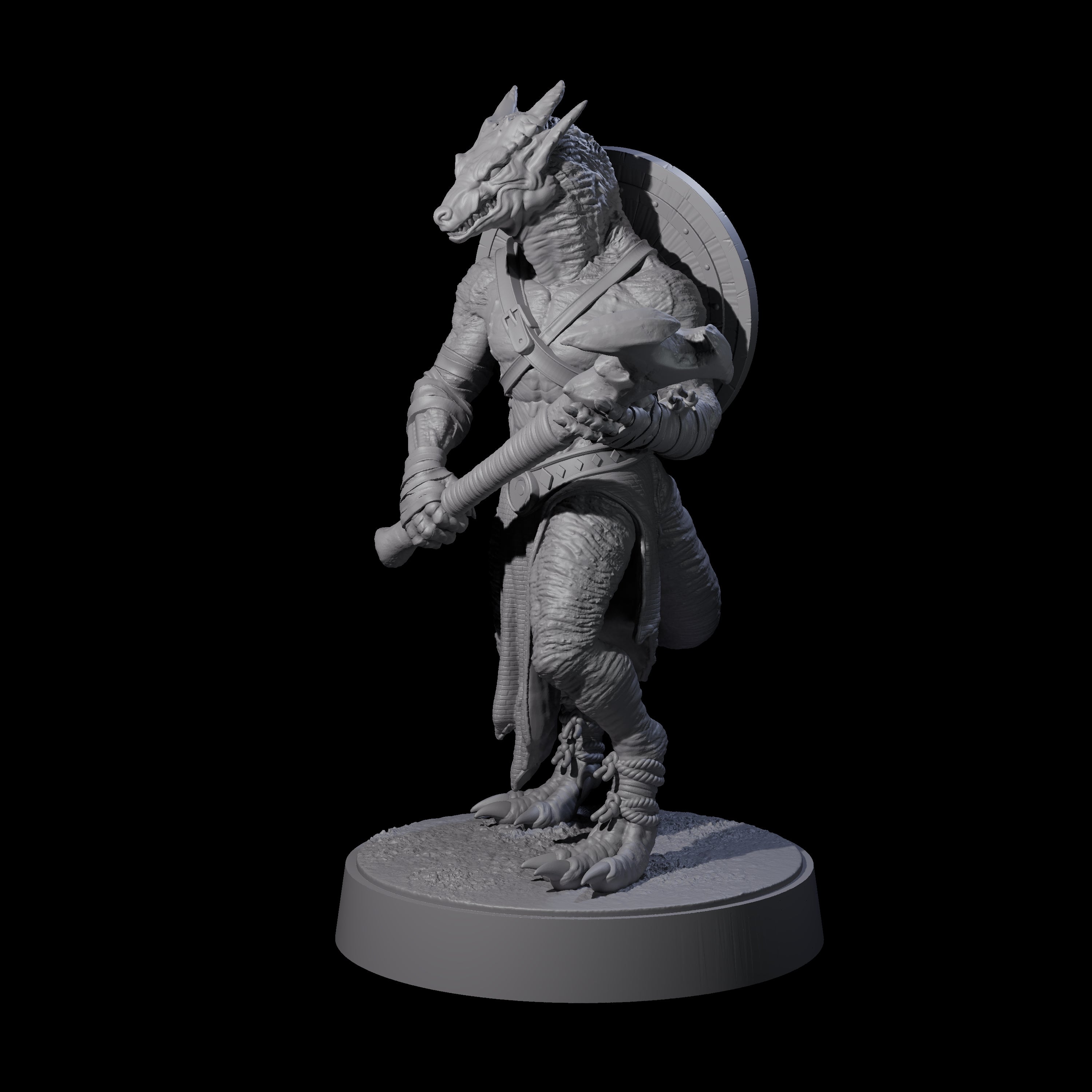 Intrepid Kobold Scout E Miniature for Dungeons and Dragons, Pathfinder or other TTRPGs