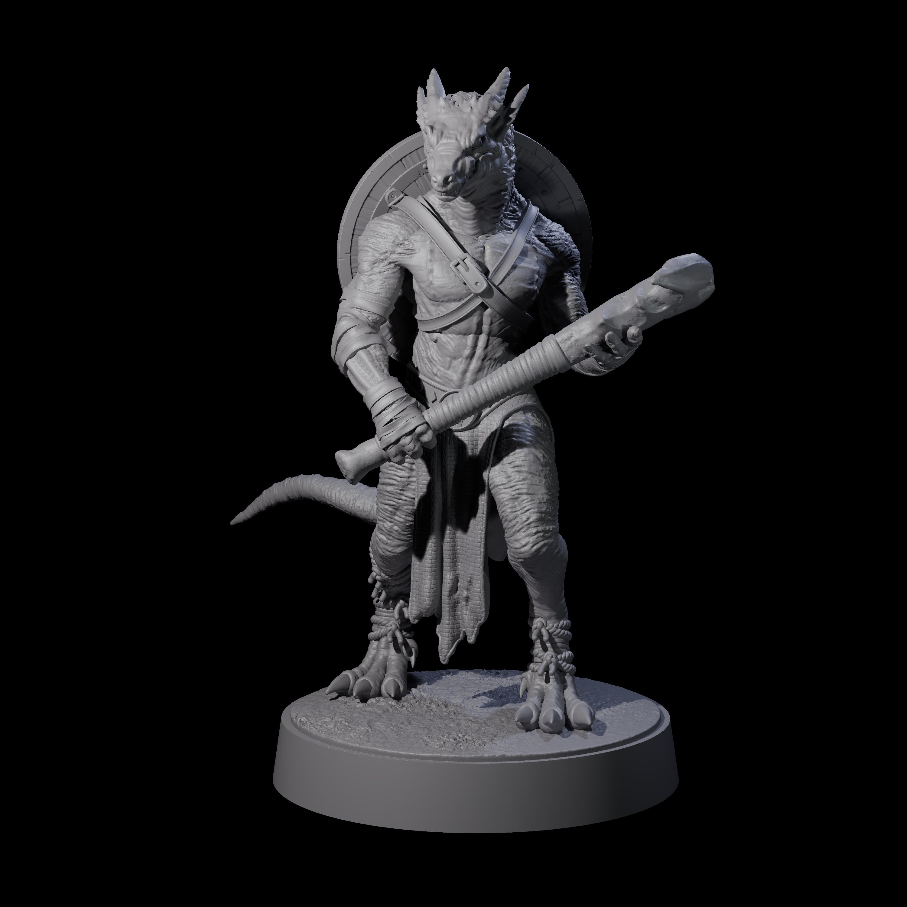 Intrepid Kobold Scout E Miniature for Dungeons and Dragons, Pathfinder or other TTRPGs