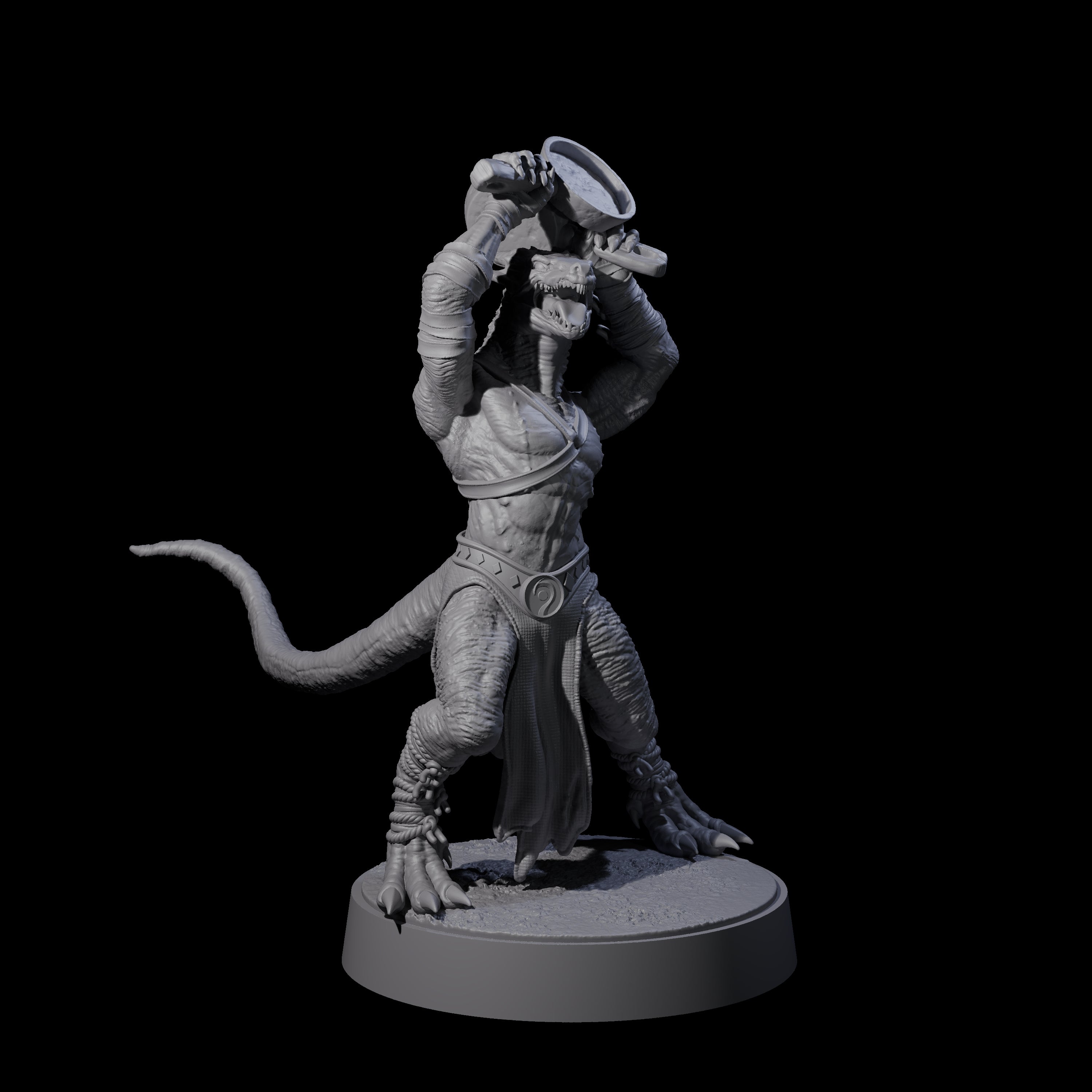Intrepid Kobold Scout F Miniature for Dungeons and Dragons, Pathfinder or other TTRPGs