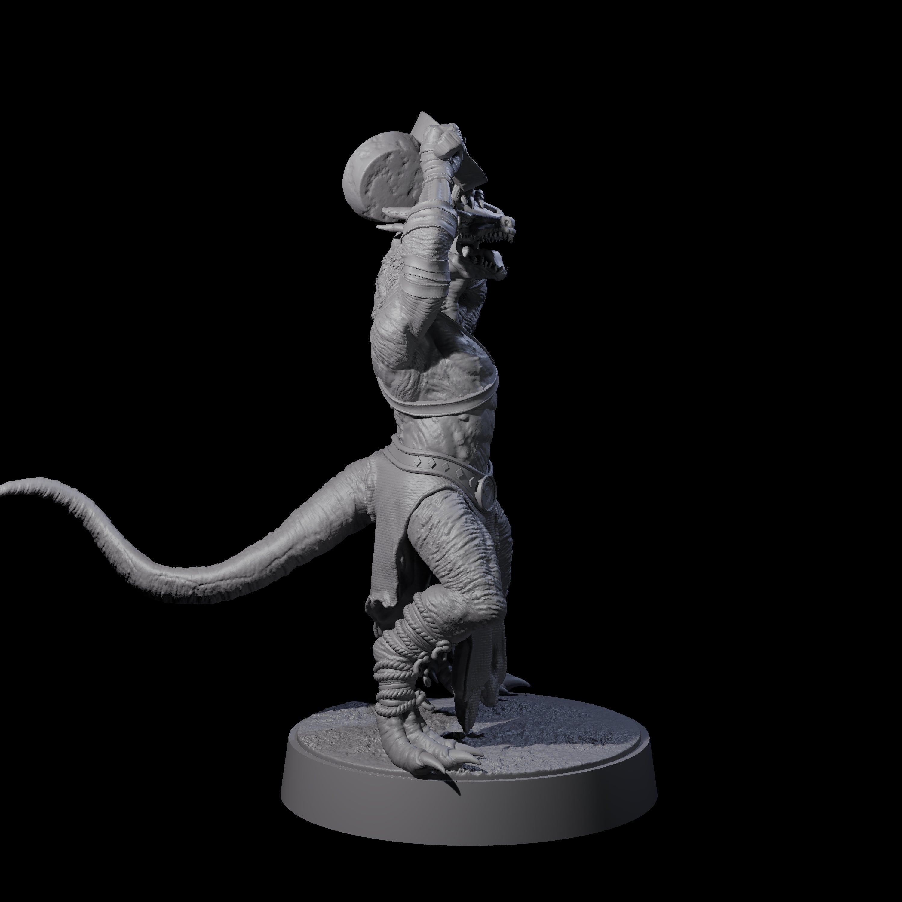 Intrepid Kobold Scout F Miniature for Dungeons and Dragons, Pathfinder or other TTRPGs