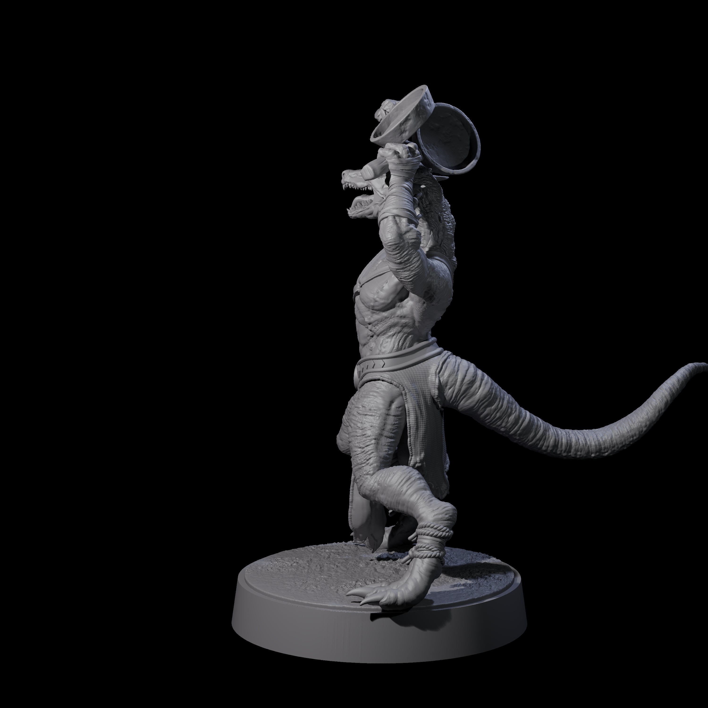 Intrepid Kobold Scout F Miniature for Dungeons and Dragons, Pathfinder or other TTRPGs
