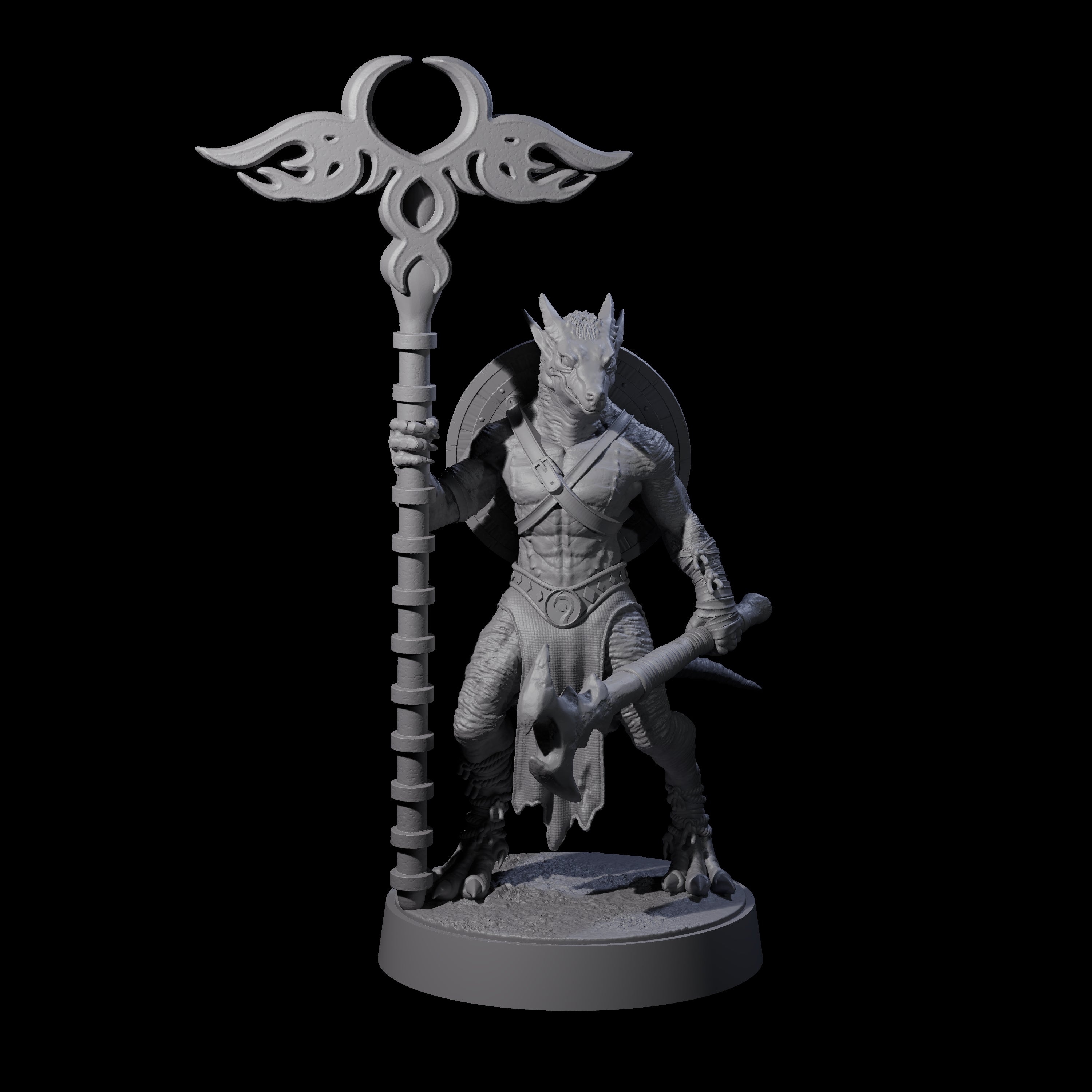 Intrepid Kobold Scout G Miniature for Dungeons and Dragons, Pathfinder or other TTRPGs
