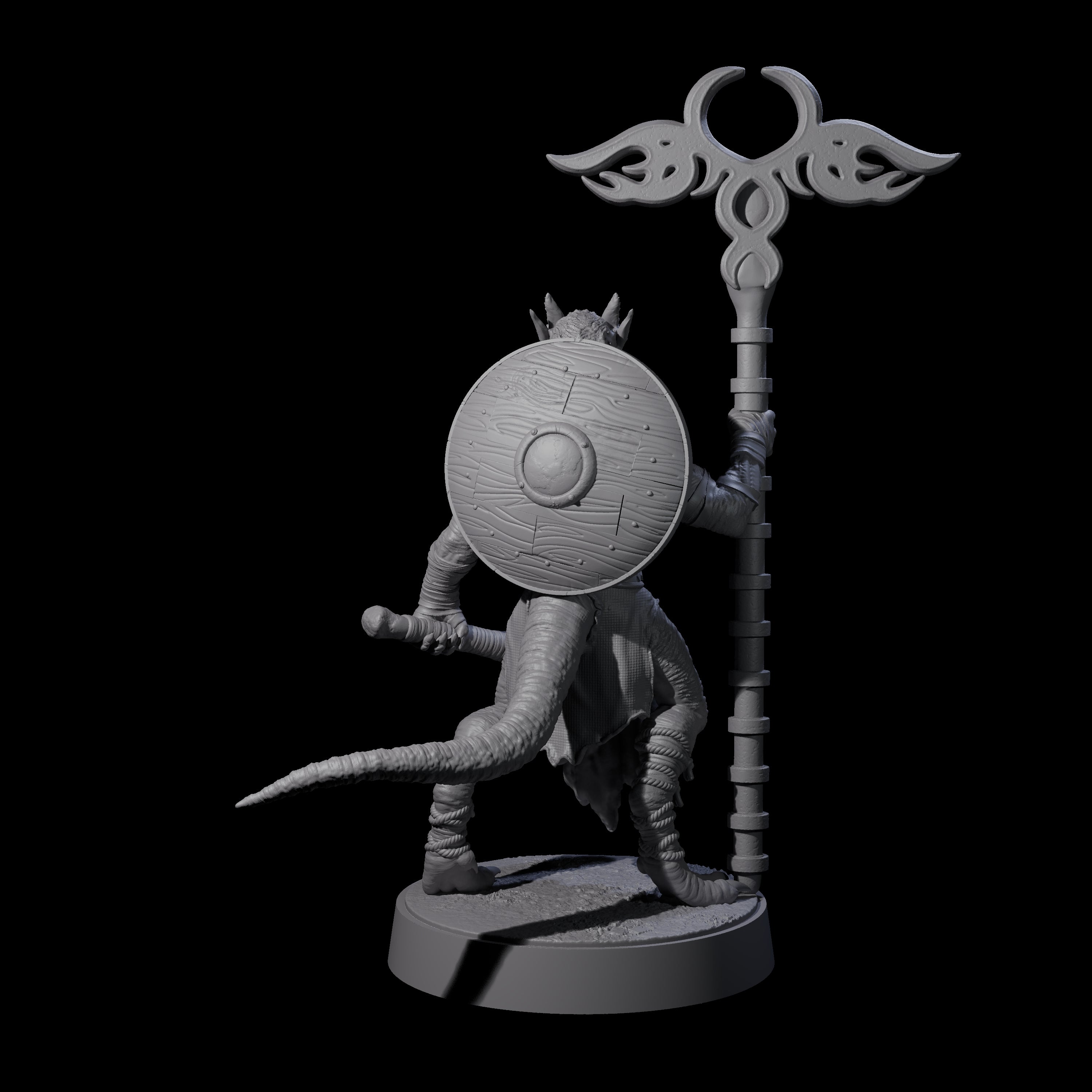 Intrepid Kobold Scout G Miniature for Dungeons and Dragons, Pathfinder or other TTRPGs