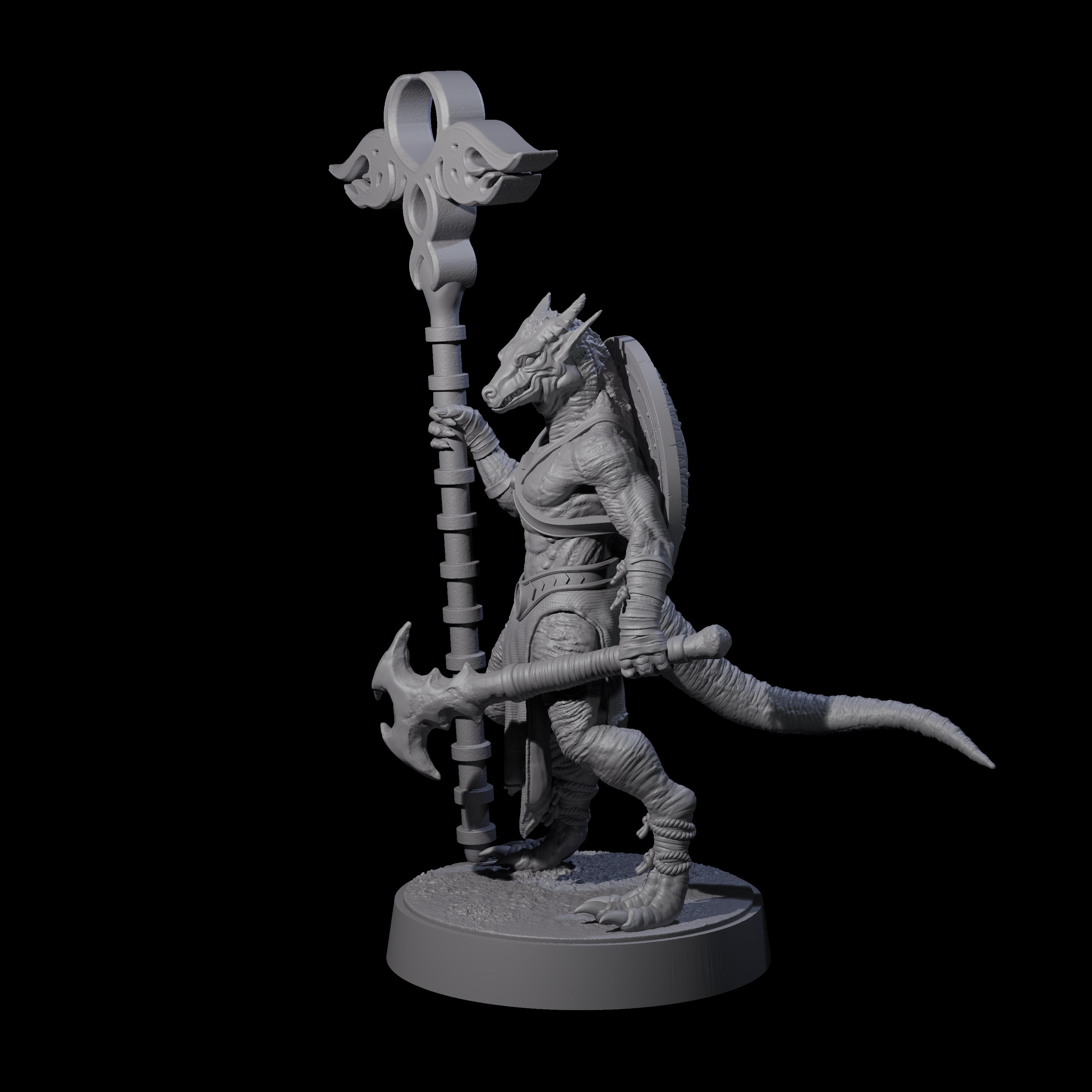 Intrepid Kobold Scout G Miniature for Dungeons and Dragons, Pathfinder or other TTRPGs