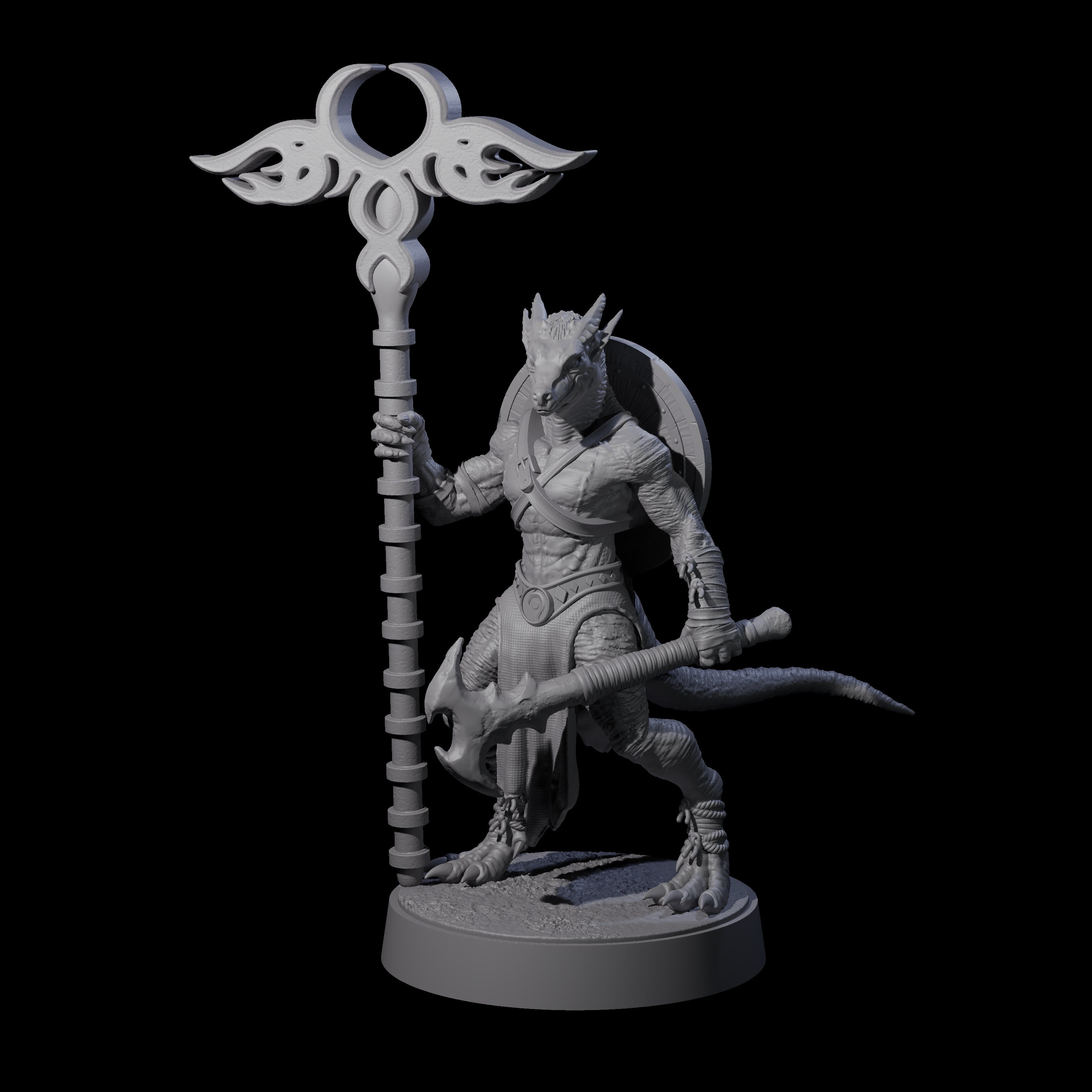 Intrepid Kobold Scout G Miniature for Dungeons and Dragons, Pathfinder or other TTRPGs