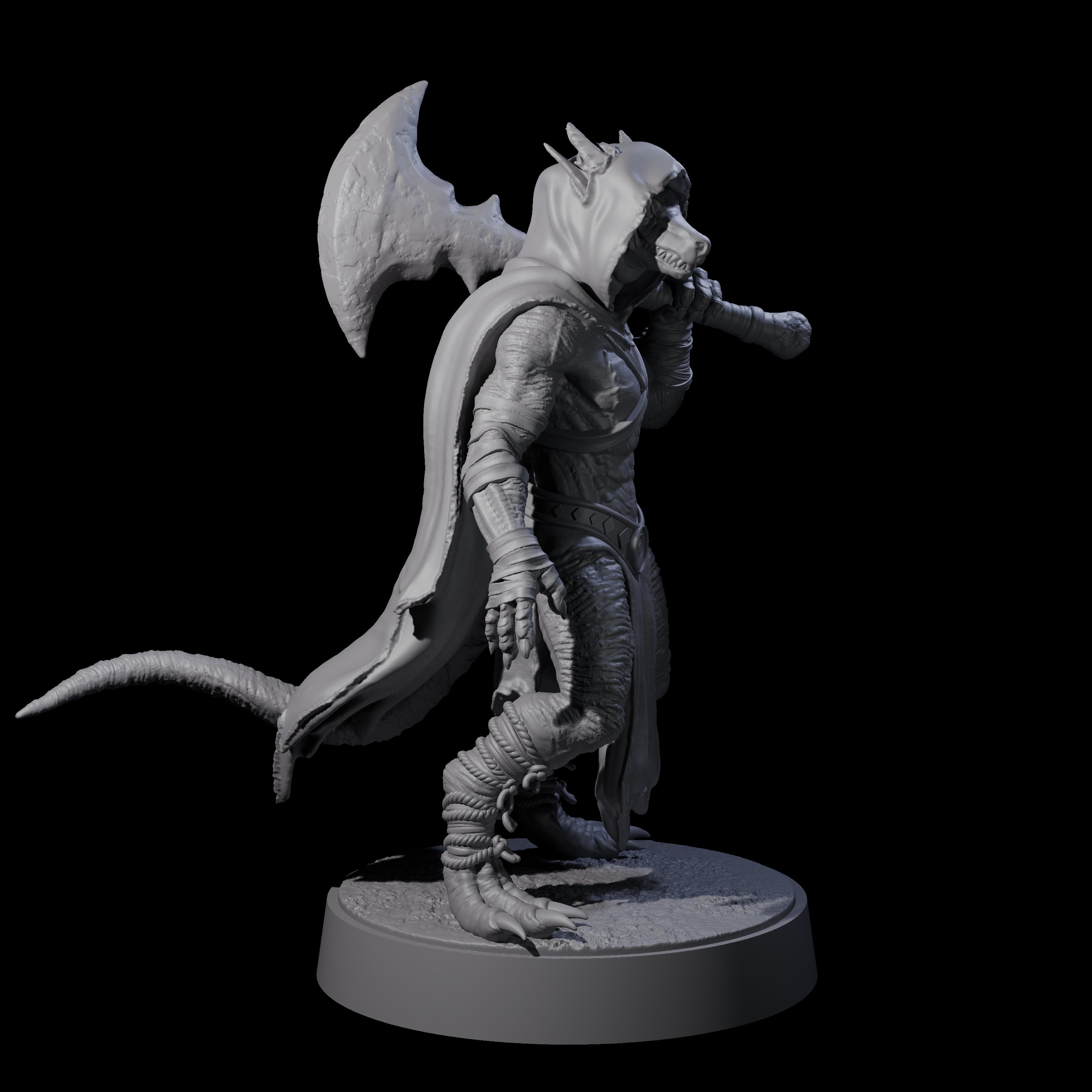 Intrepid Kobold Scout H Miniature for Dungeons and Dragons, Pathfinder or other TTRPGs