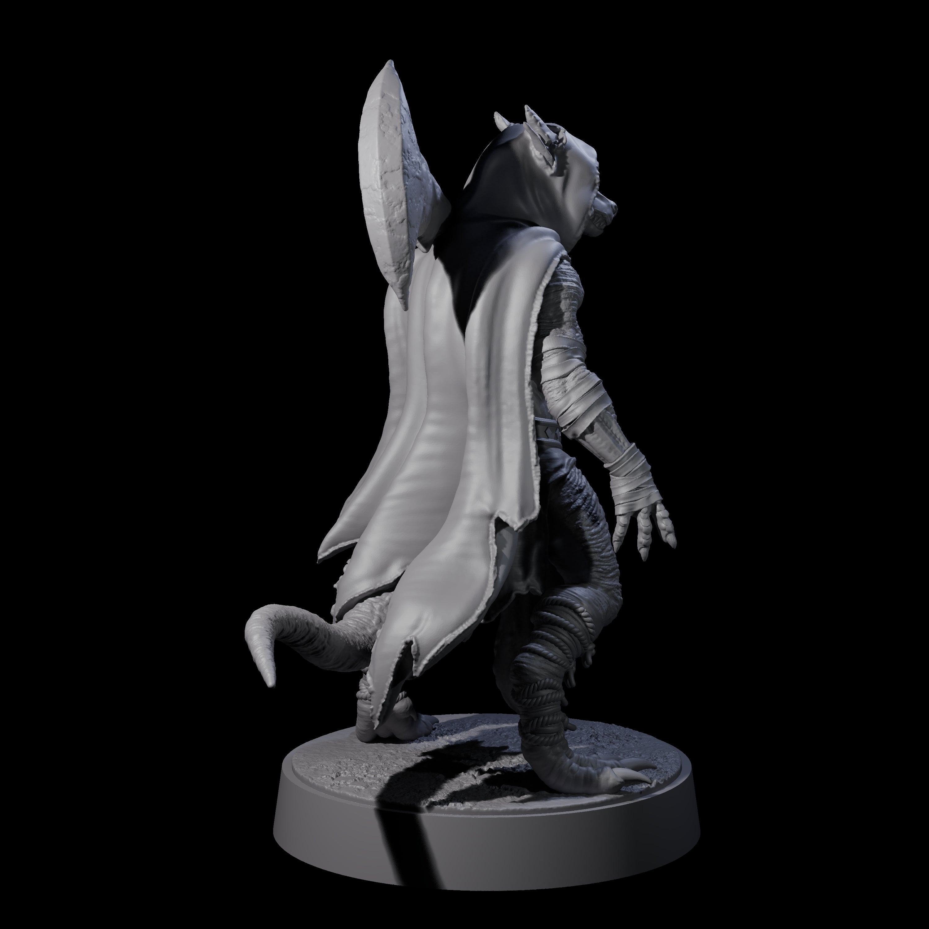 Intrepid Kobold Scout H Miniature for Dungeons and Dragons, Pathfinder or other TTRPGs