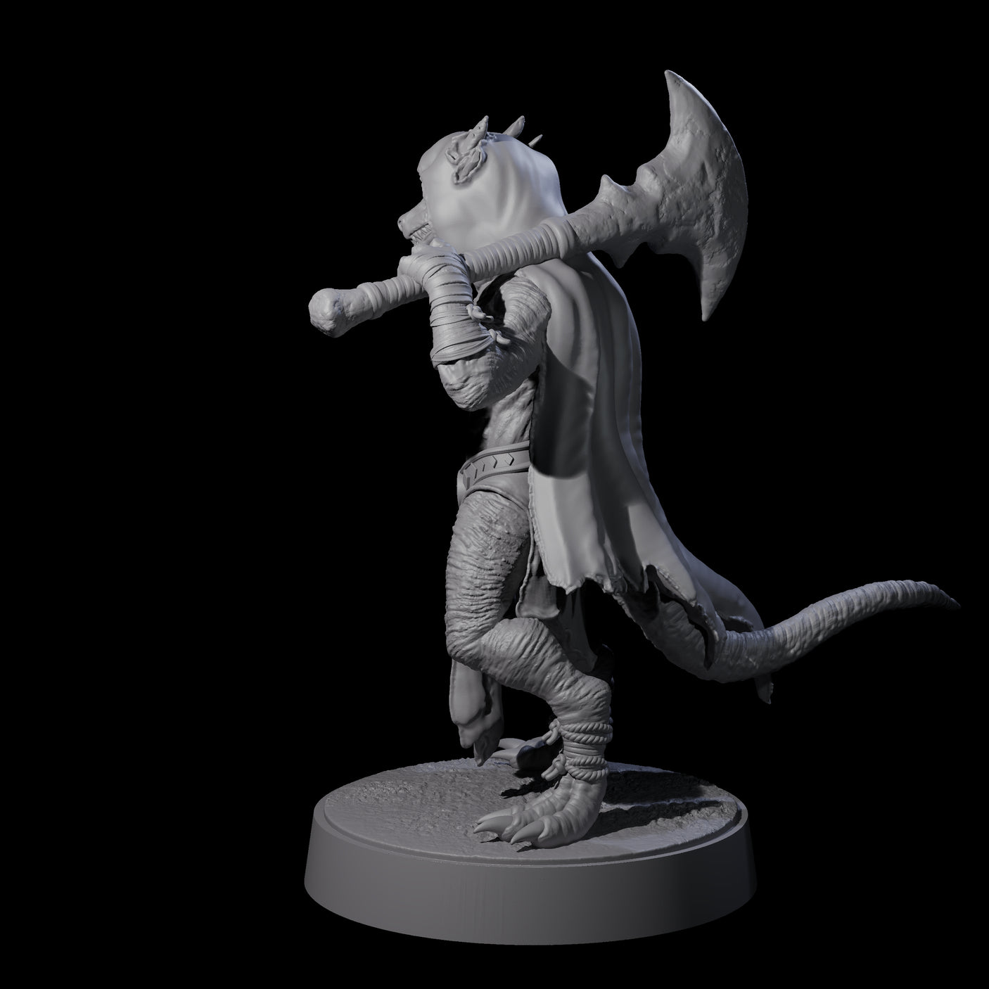 Intrepid Kobold Scout H Miniature for Dungeons and Dragons, Pathfinder or other TTRPGs