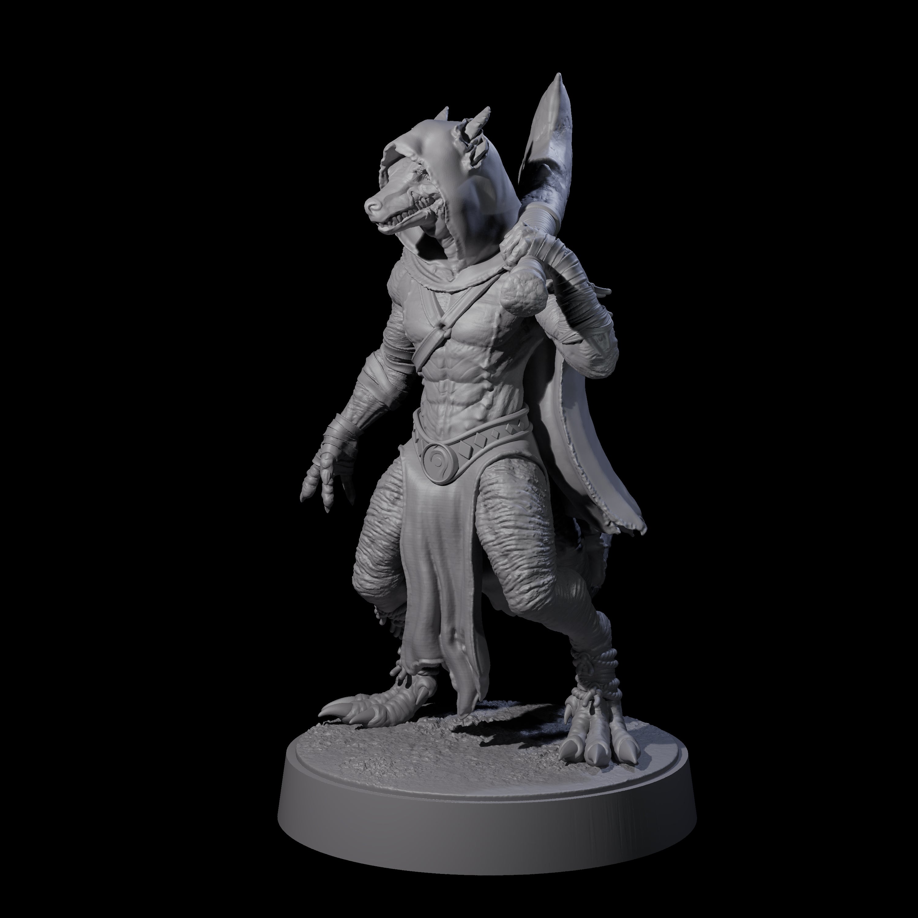 Intrepid Kobold Scout H Miniature for Dungeons and Dragons, Pathfinder or other TTRPGs