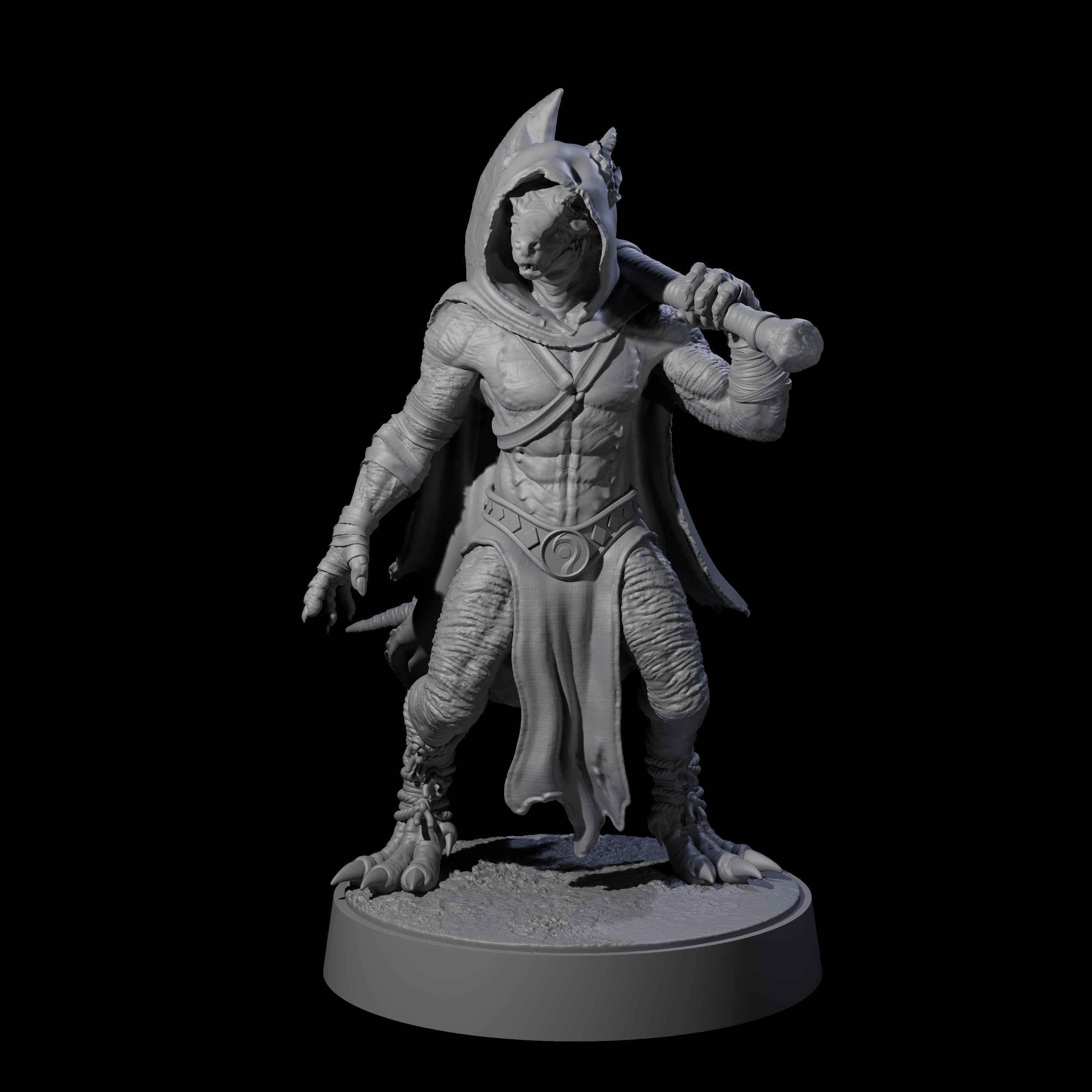 Intrepid Kobold Scout H Miniature for Dungeons and Dragons, Pathfinder or other TTRPGs
