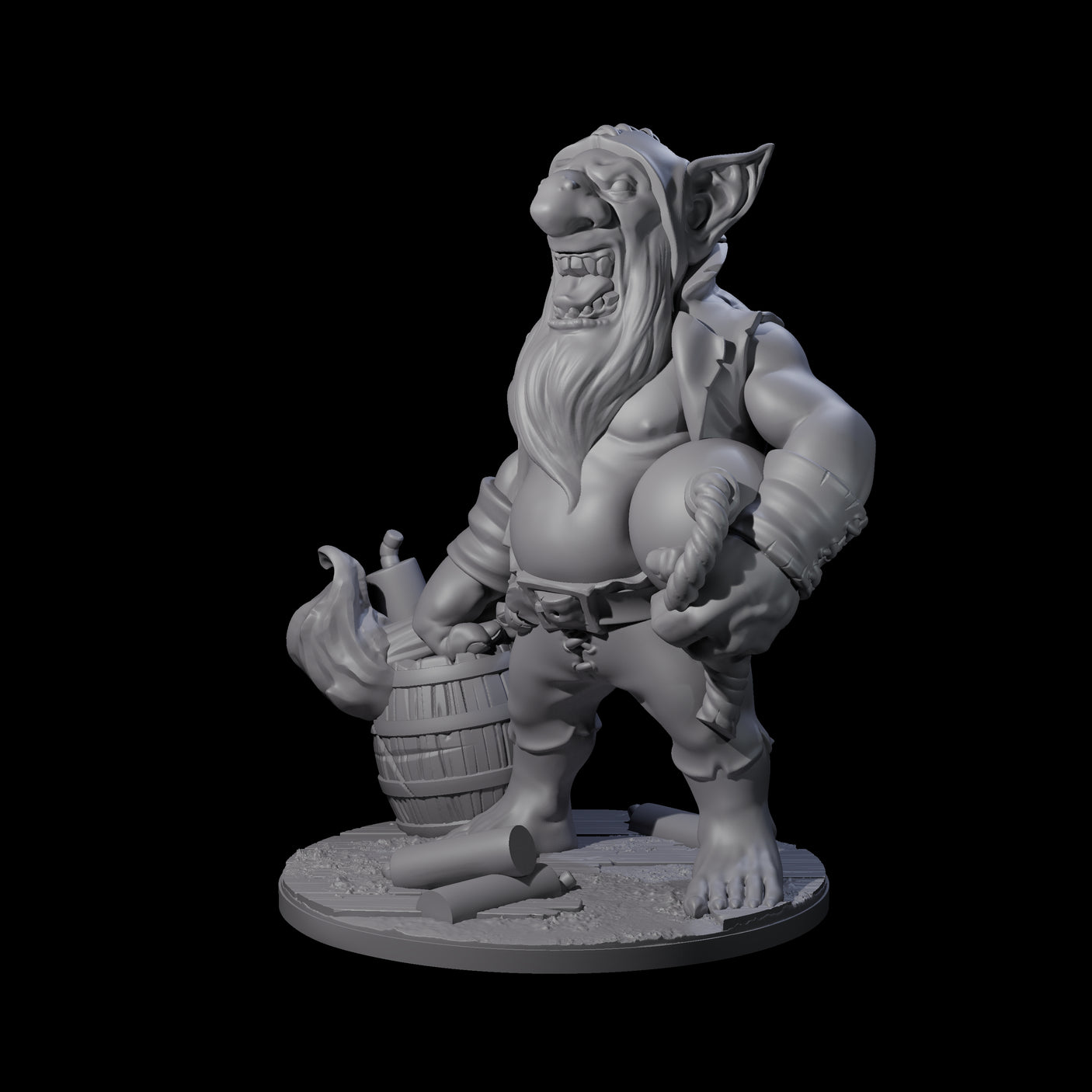 Inventive Goblin Artificer Miniature for Dungeons and Dragons, Pathfinder or other TTRPGs