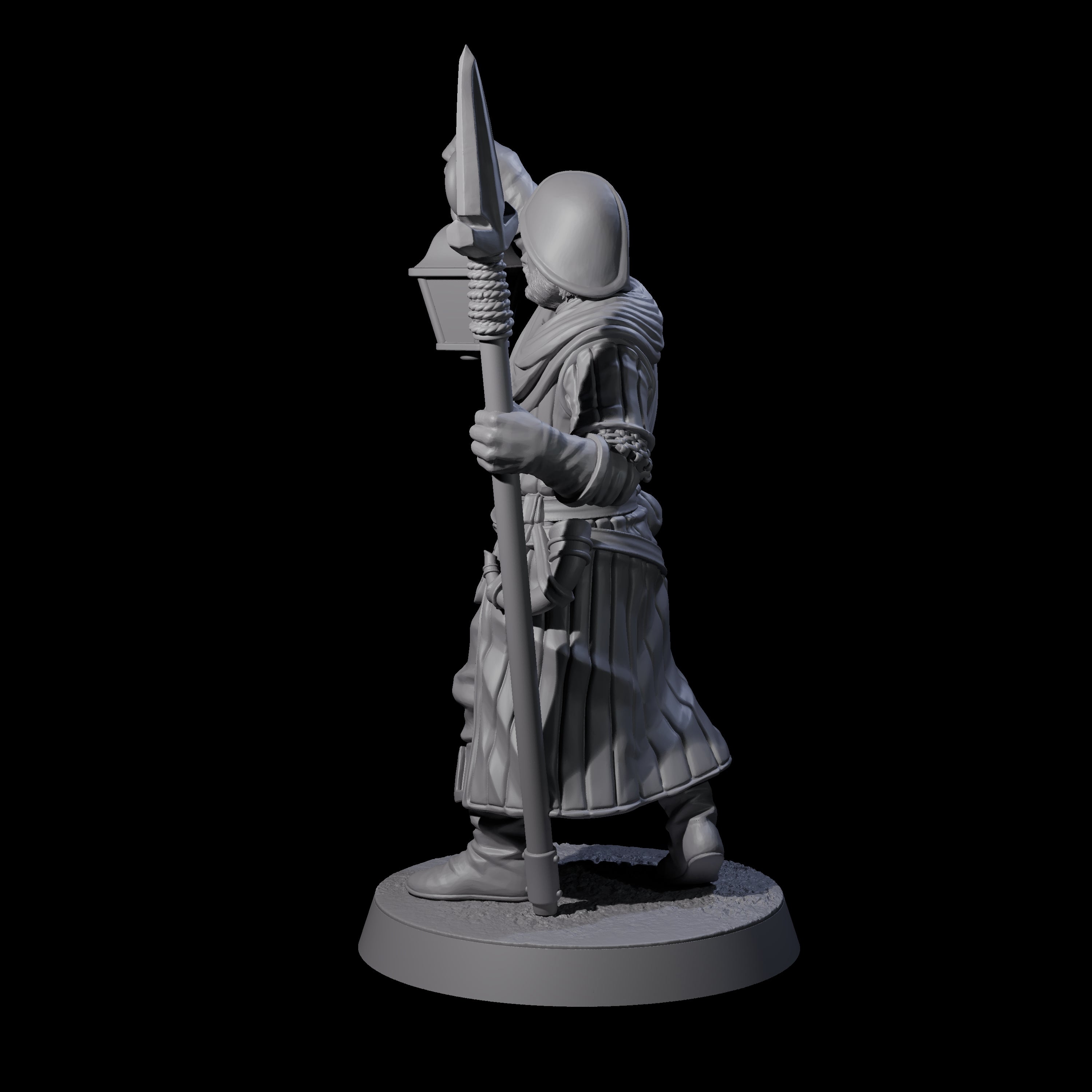 Investigating Town Militia A Miniature for Dungeons and Dragons, Pathfinder or other TTRPGs