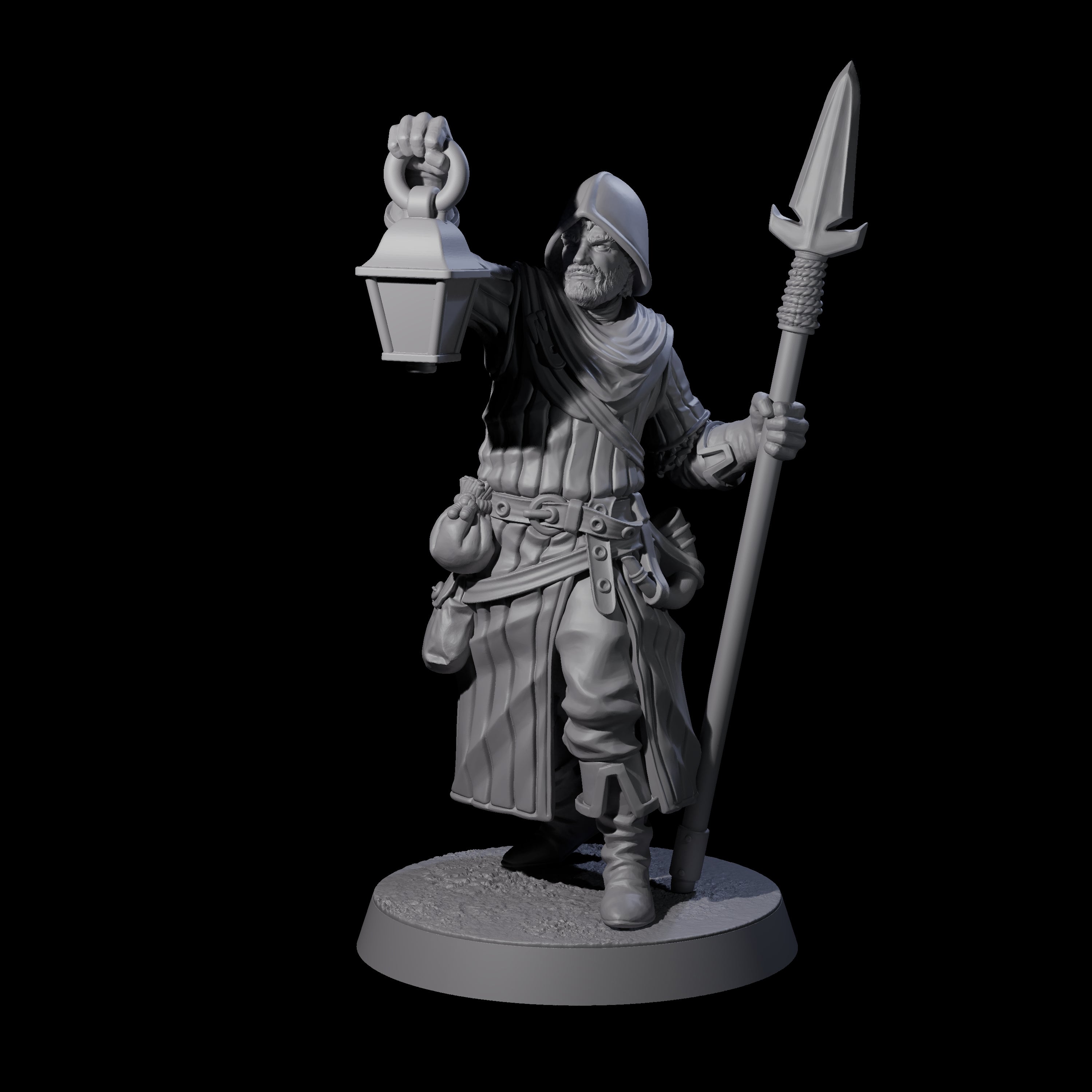 Investigating Town Militia A Miniature for Dungeons and Dragons, Pathfinder or other TTRPGs