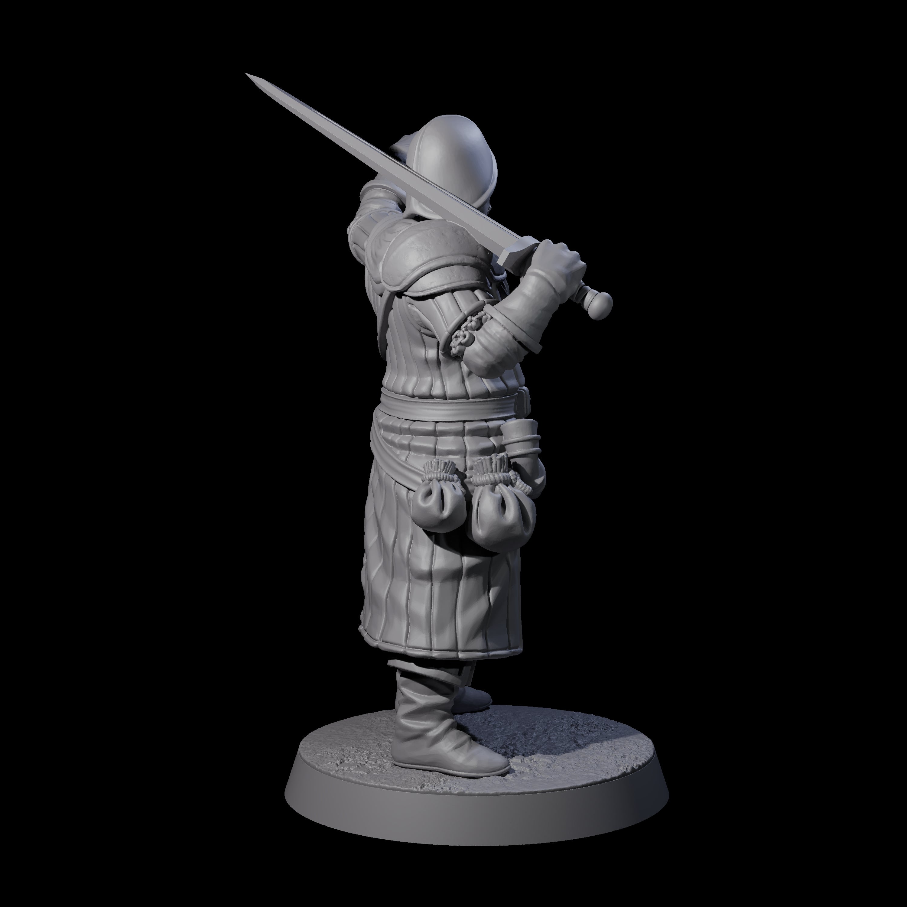 Investigating Town Militia A Miniature for Dungeons and Dragons, Pathfinder or other TTRPGs