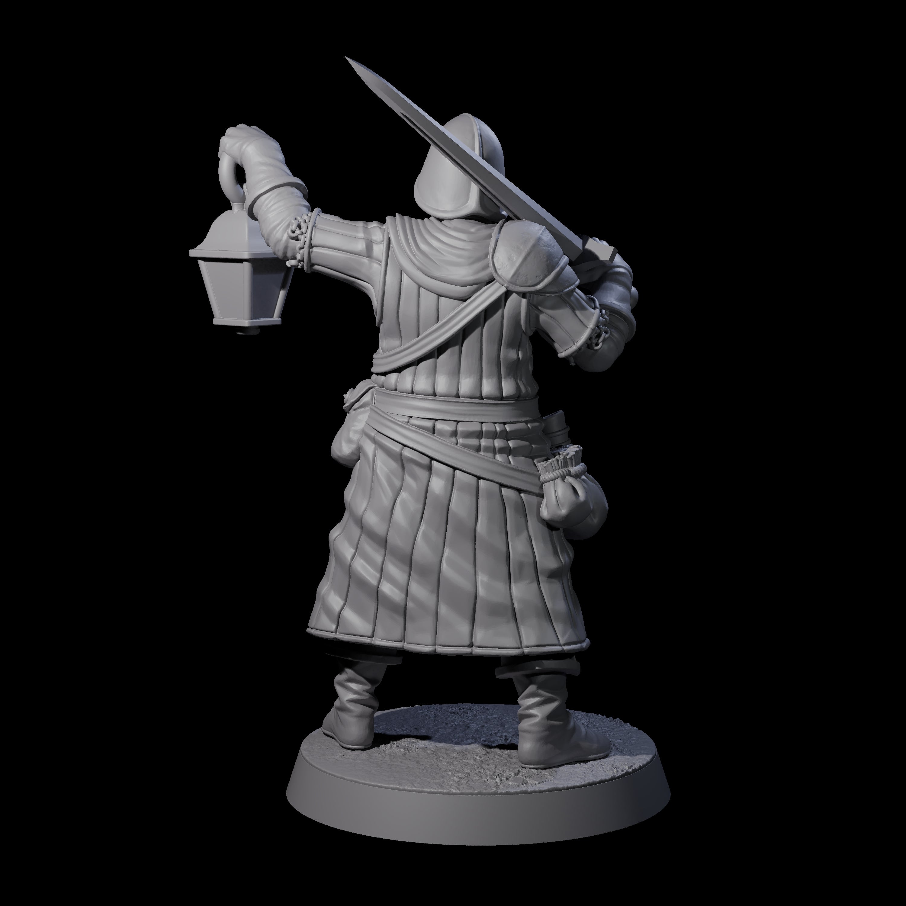 Investigating Town Militia A Miniature for Dungeons and Dragons, Pathfinder or other TTRPGs