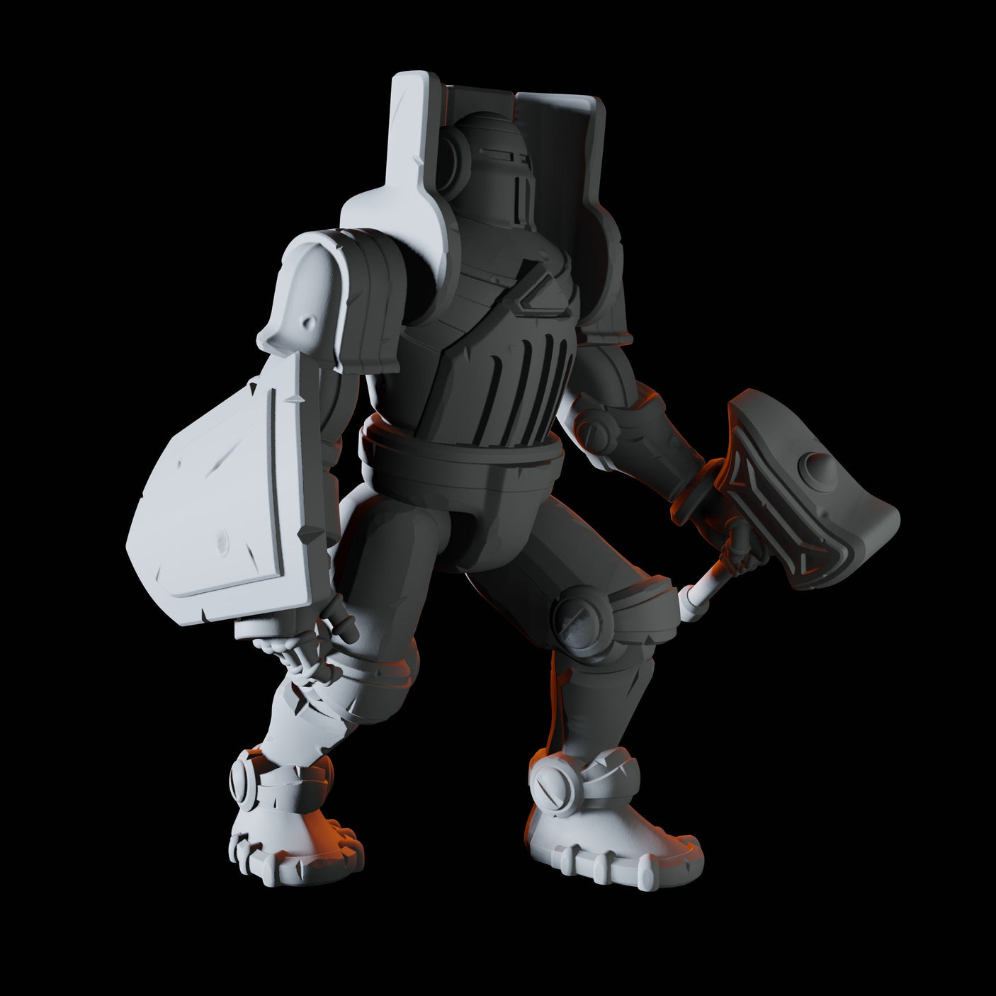 Iron Golem Miniature for Dungeons and Dragons, Pathfinder or other TTRPGs