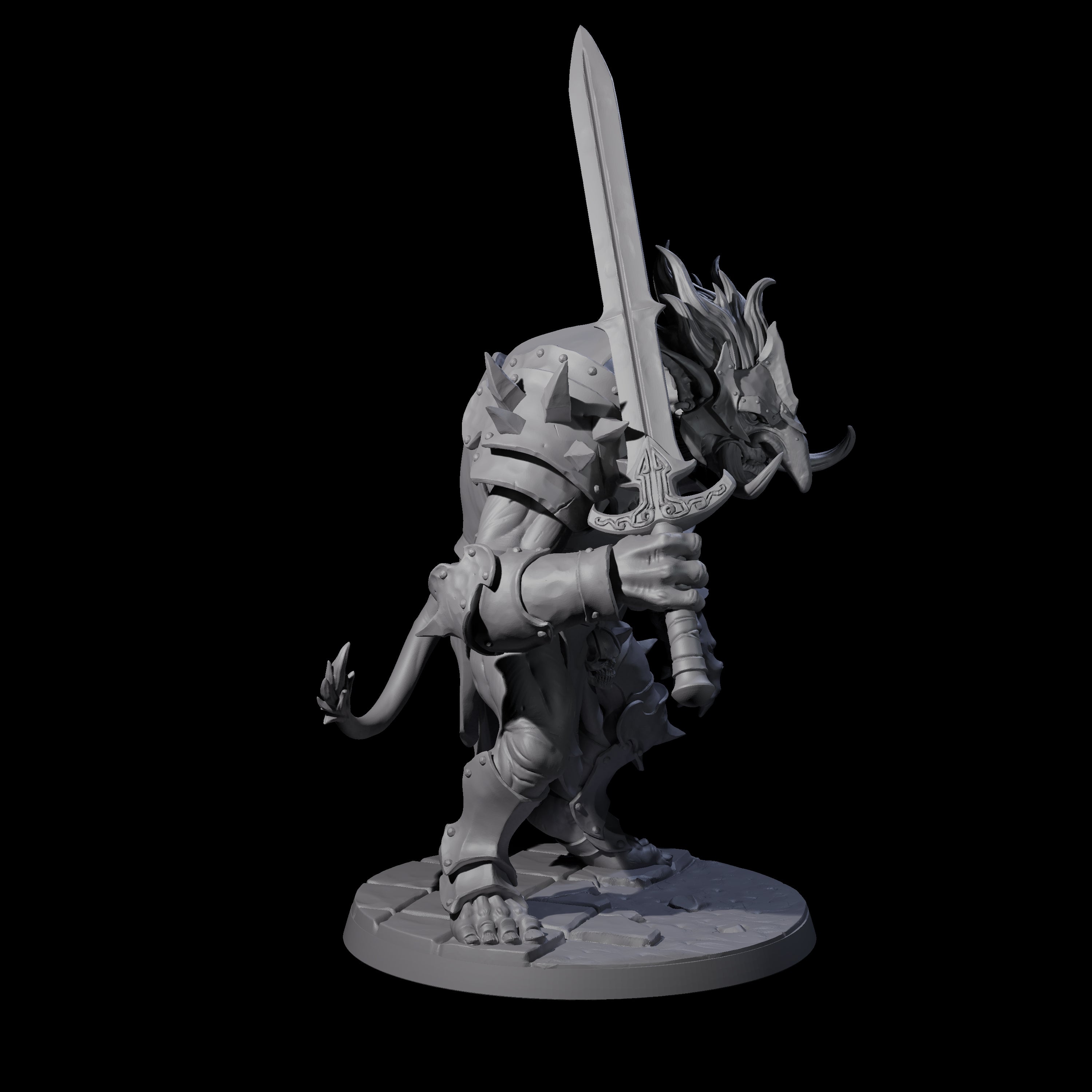 Ironkeep Troll A Miniature for Dungeons and Dragons, Pathfinder or other TTRPGs