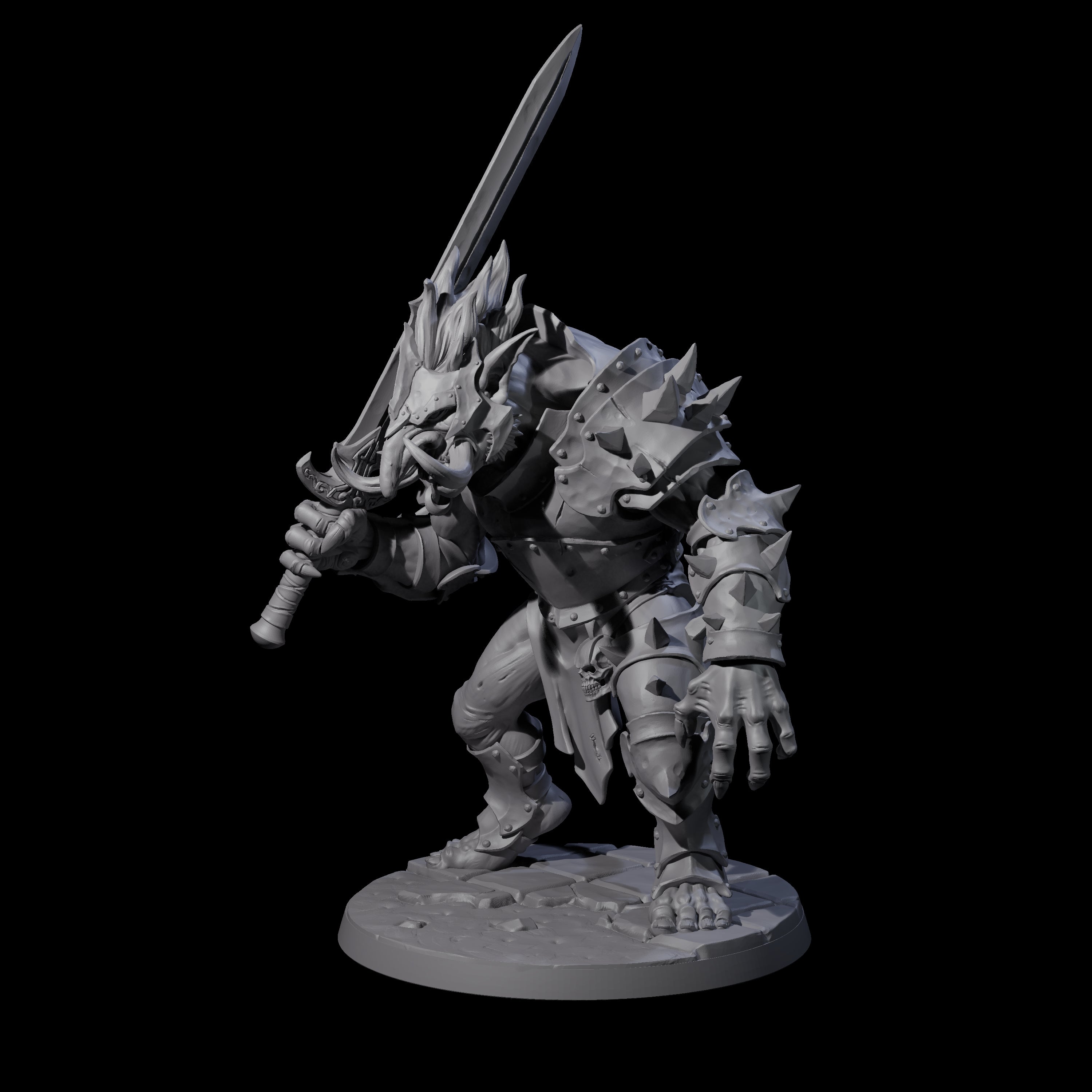 Ironkeep Troll A Miniature for Dungeons and Dragons, Pathfinder or other TTRPGs