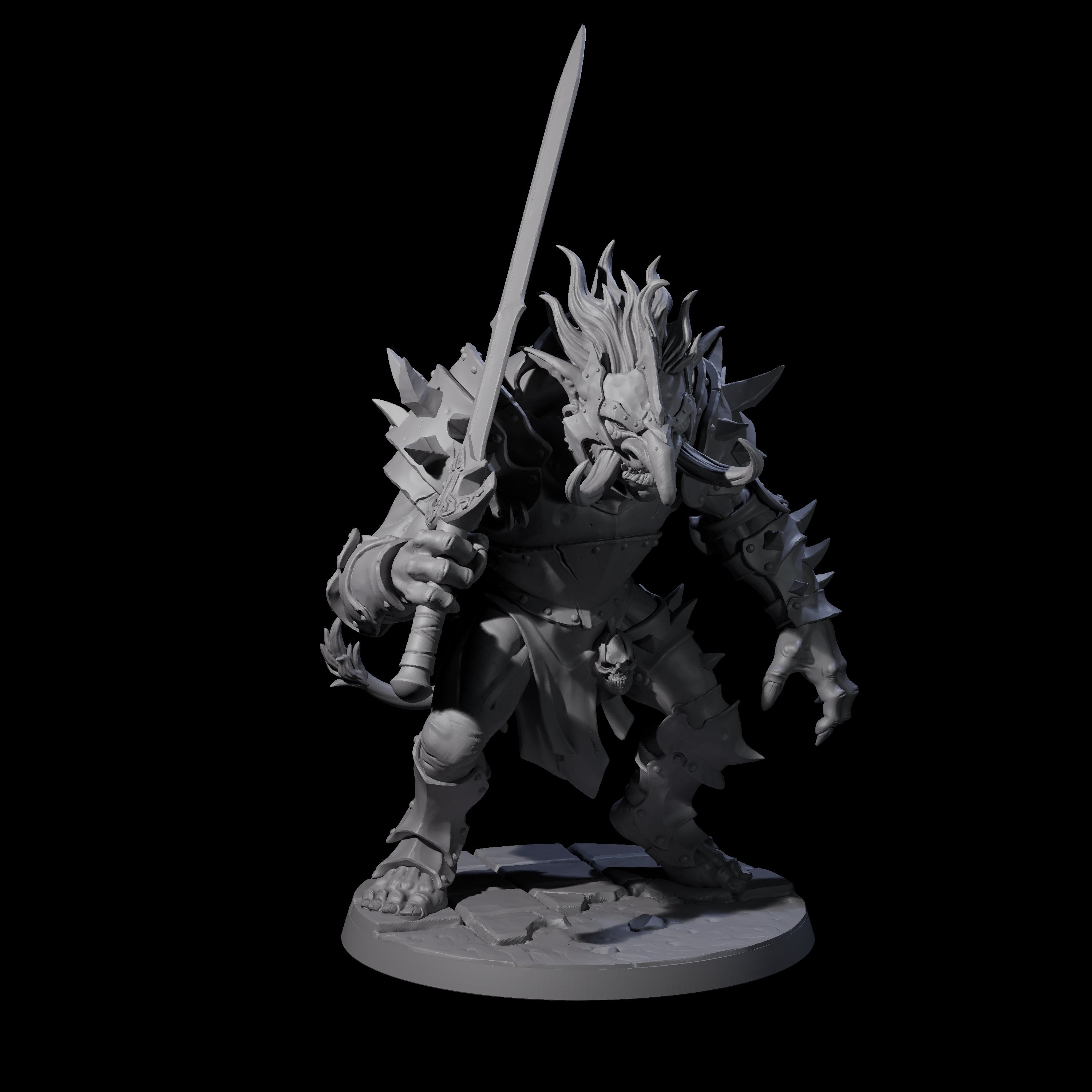 Ironkeep Troll A Miniature for Dungeons and Dragons, Pathfinder or other TTRPGs