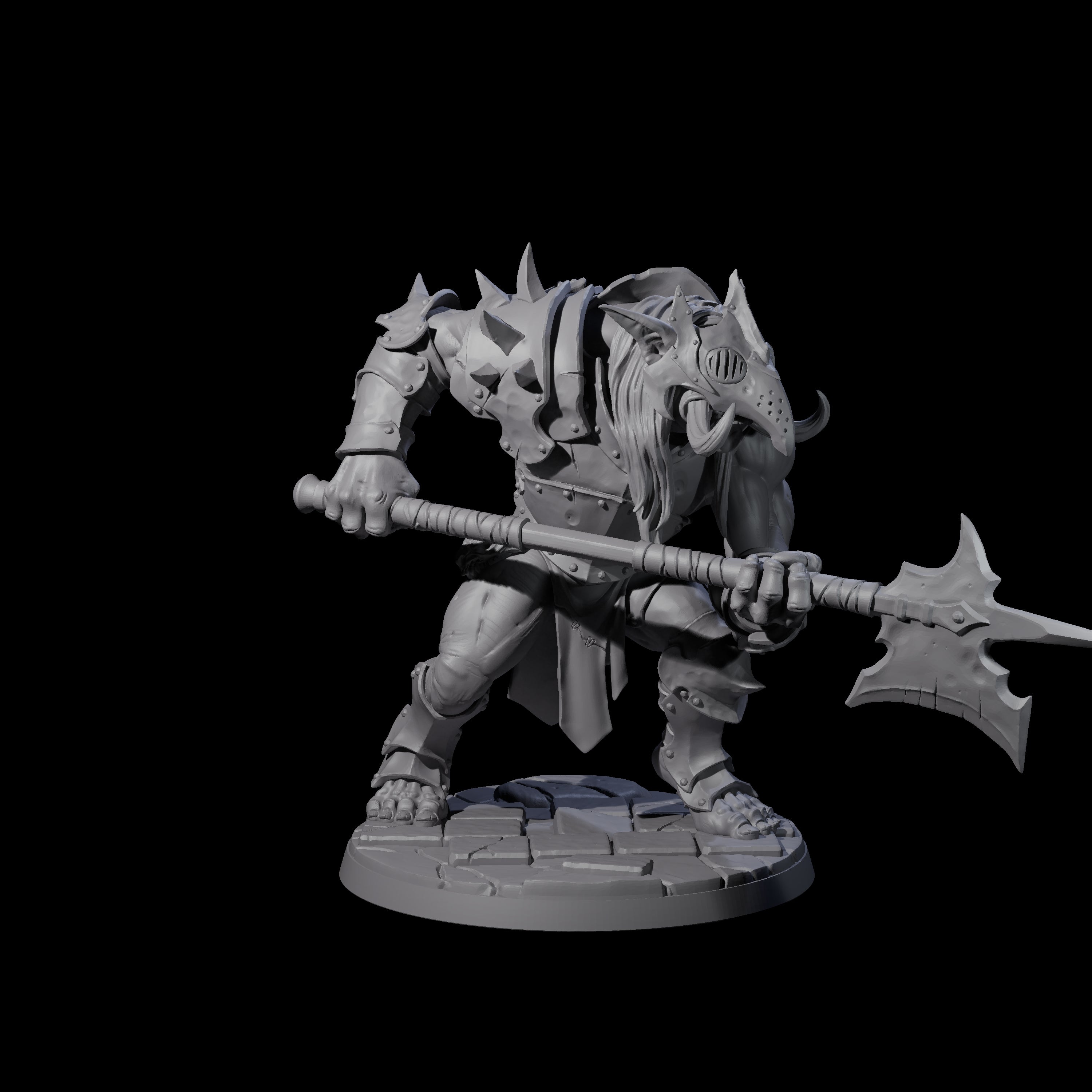 Ironkeep Troll B Miniature for Dungeons and Dragons, Pathfinder or other TTRPGs