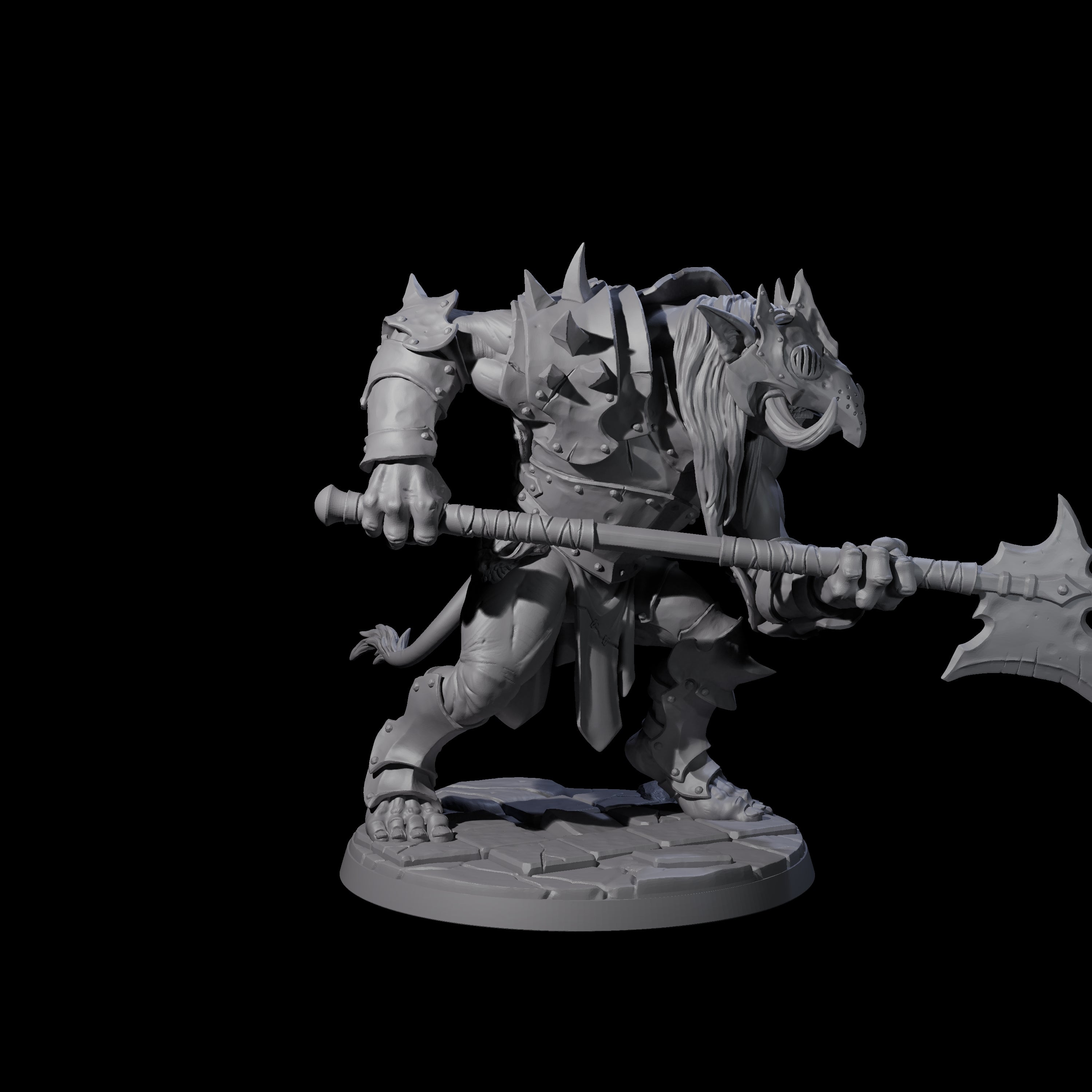Ironkeep Troll B Miniature for Dungeons and Dragons, Pathfinder or other TTRPGs