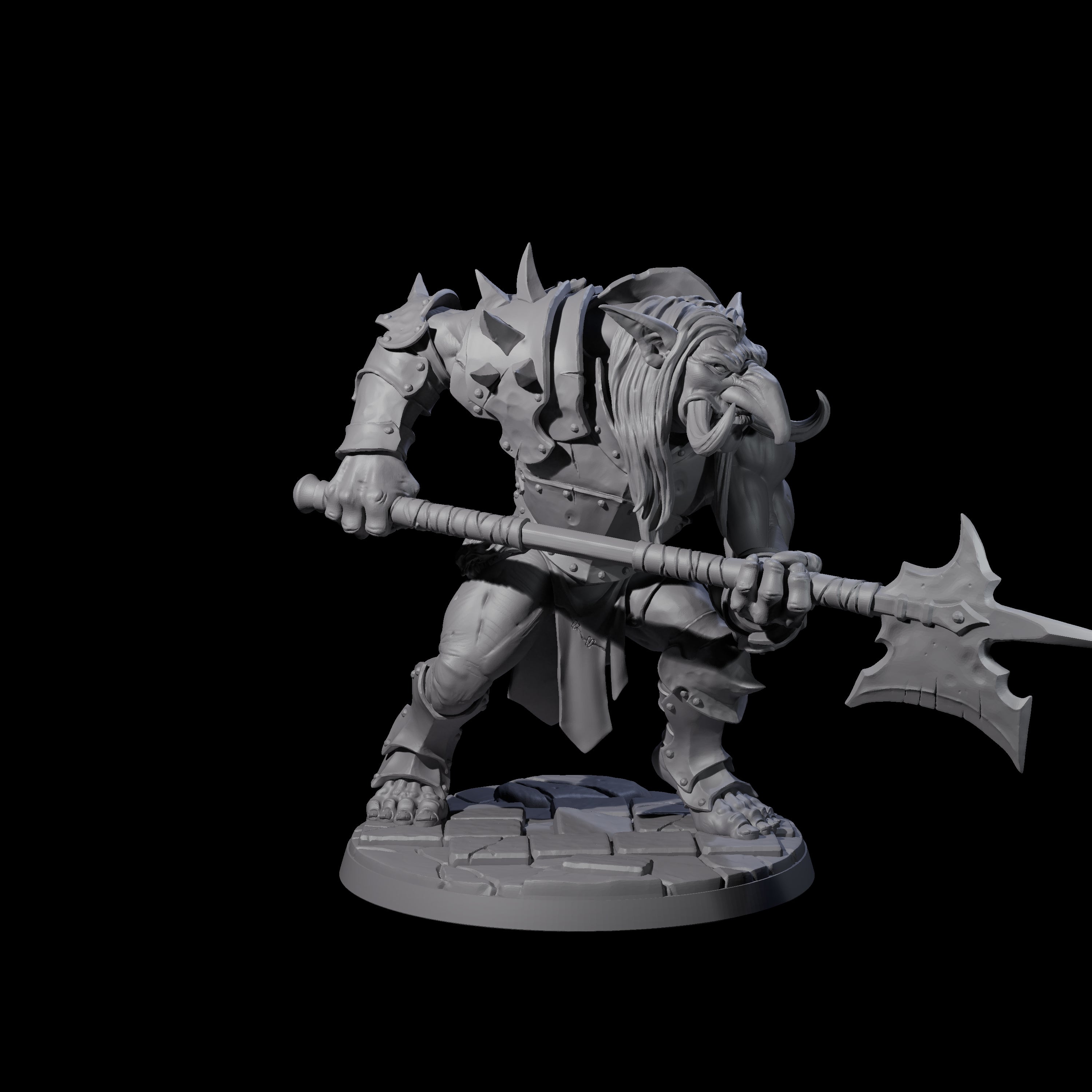 Ironkeep Troll B Miniature for Dungeons and Dragons, Pathfinder or other TTRPGs