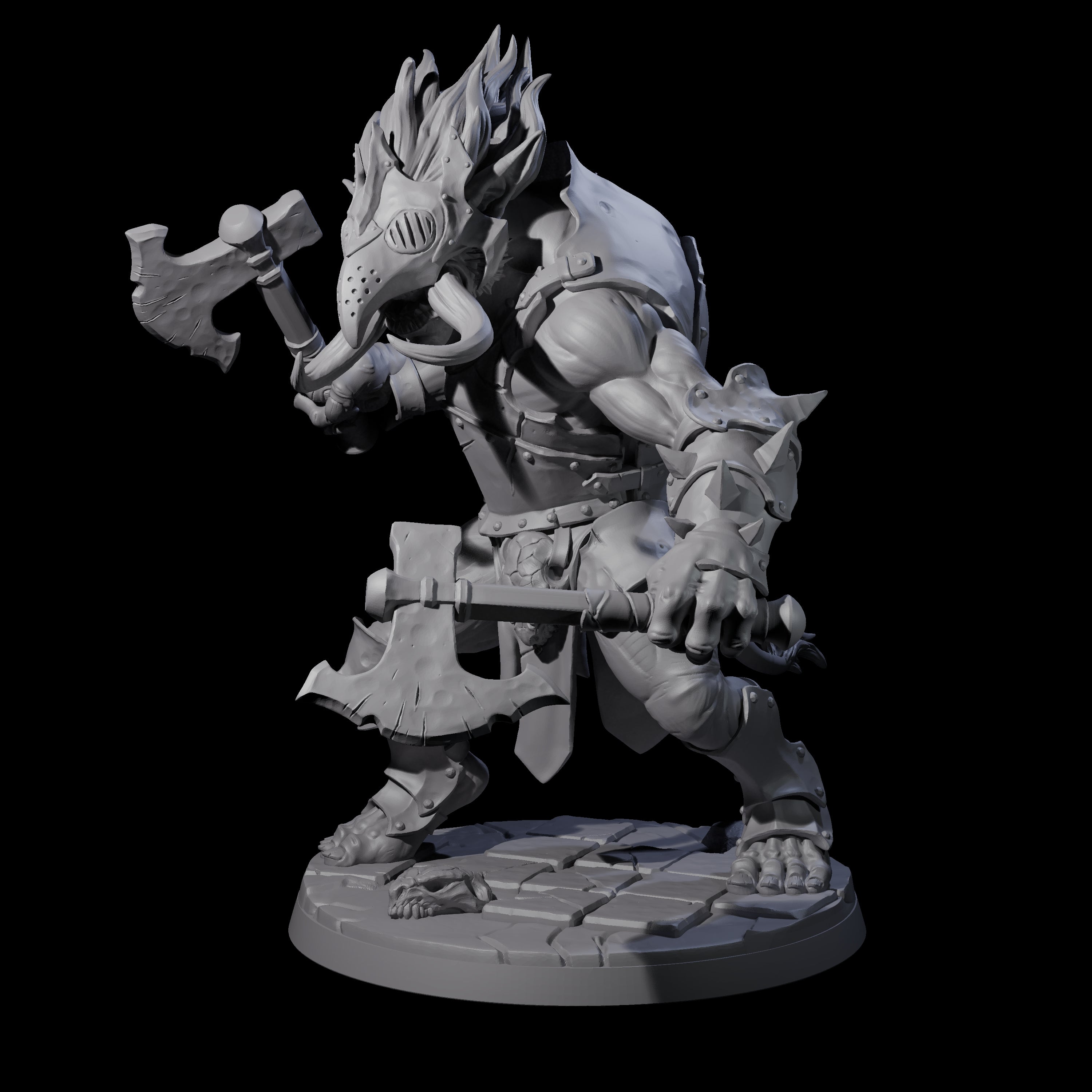Ironkeep Troll C Miniature for Dungeons and Dragons, Pathfinder or other TTRPGs