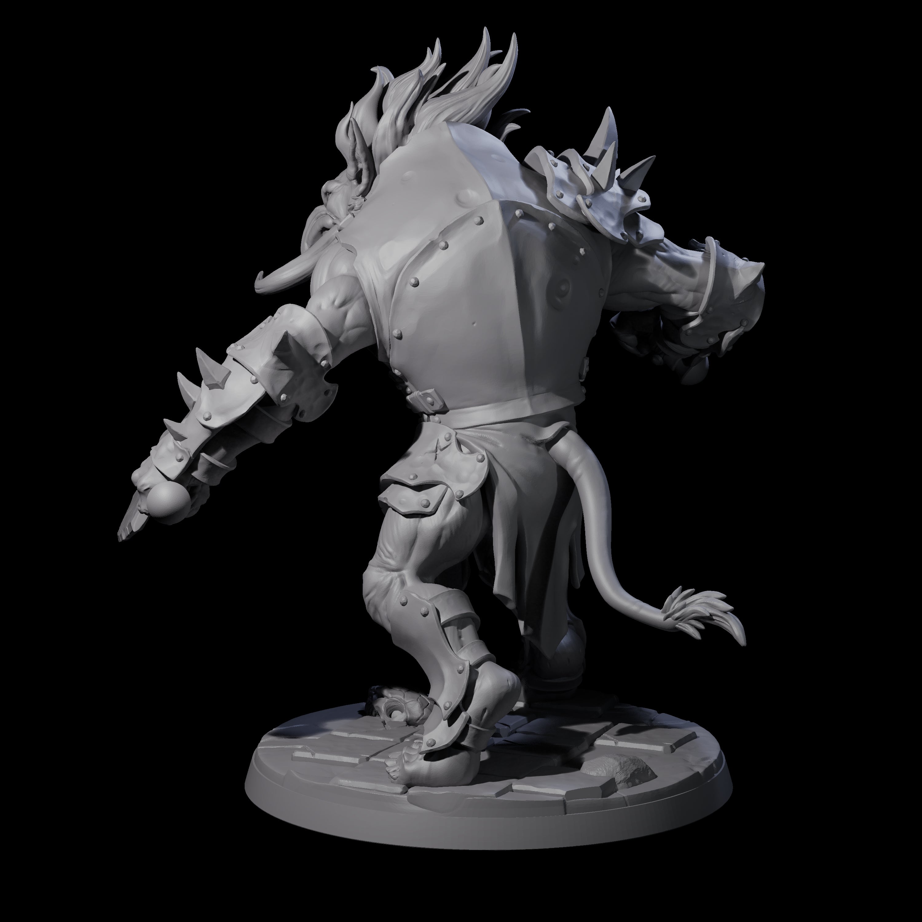 Ironkeep Troll C Miniature for Dungeons and Dragons, Pathfinder or other TTRPGs