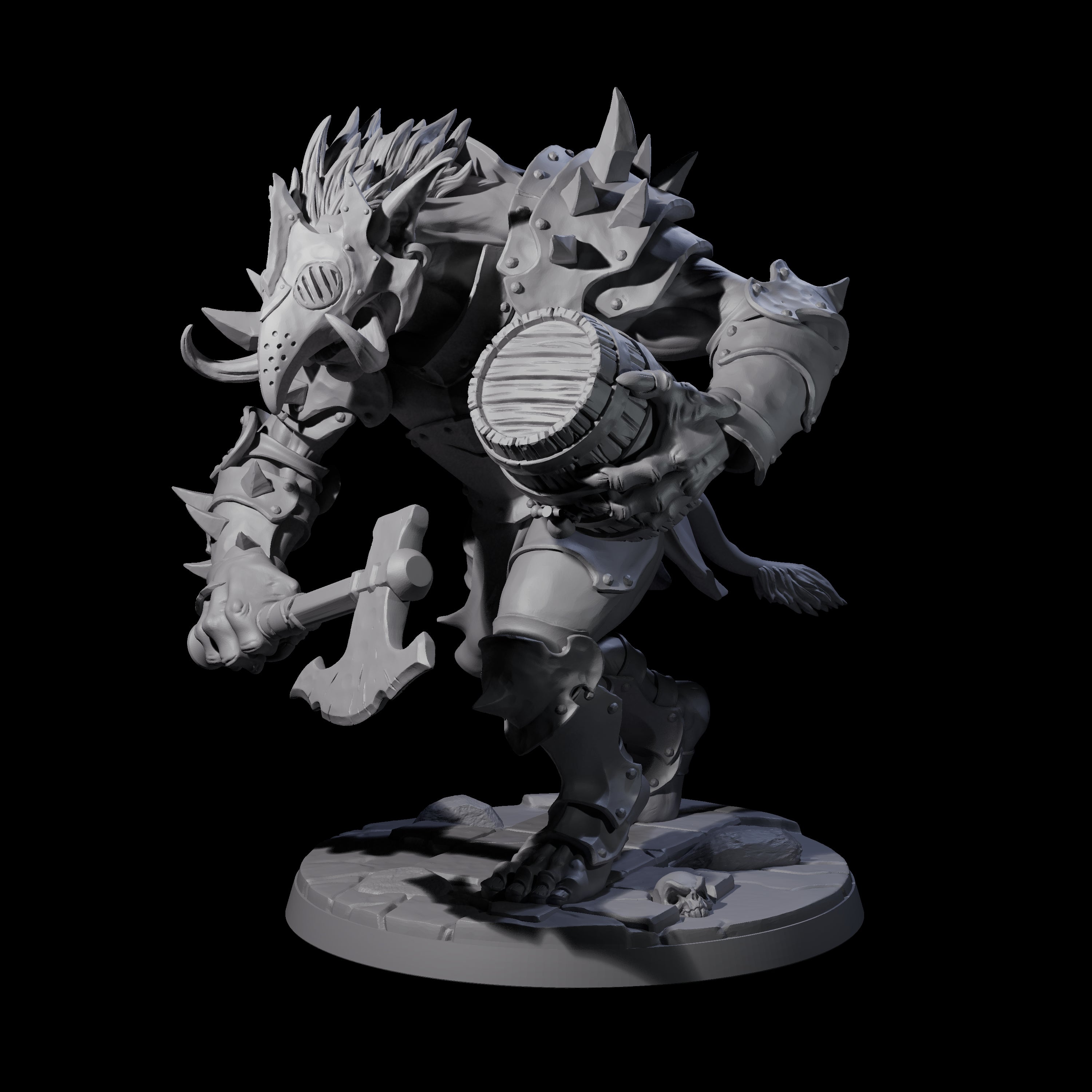 Ironkeep Troll E Miniature for Dungeons and Dragons, Pathfinder or other TTRPGs