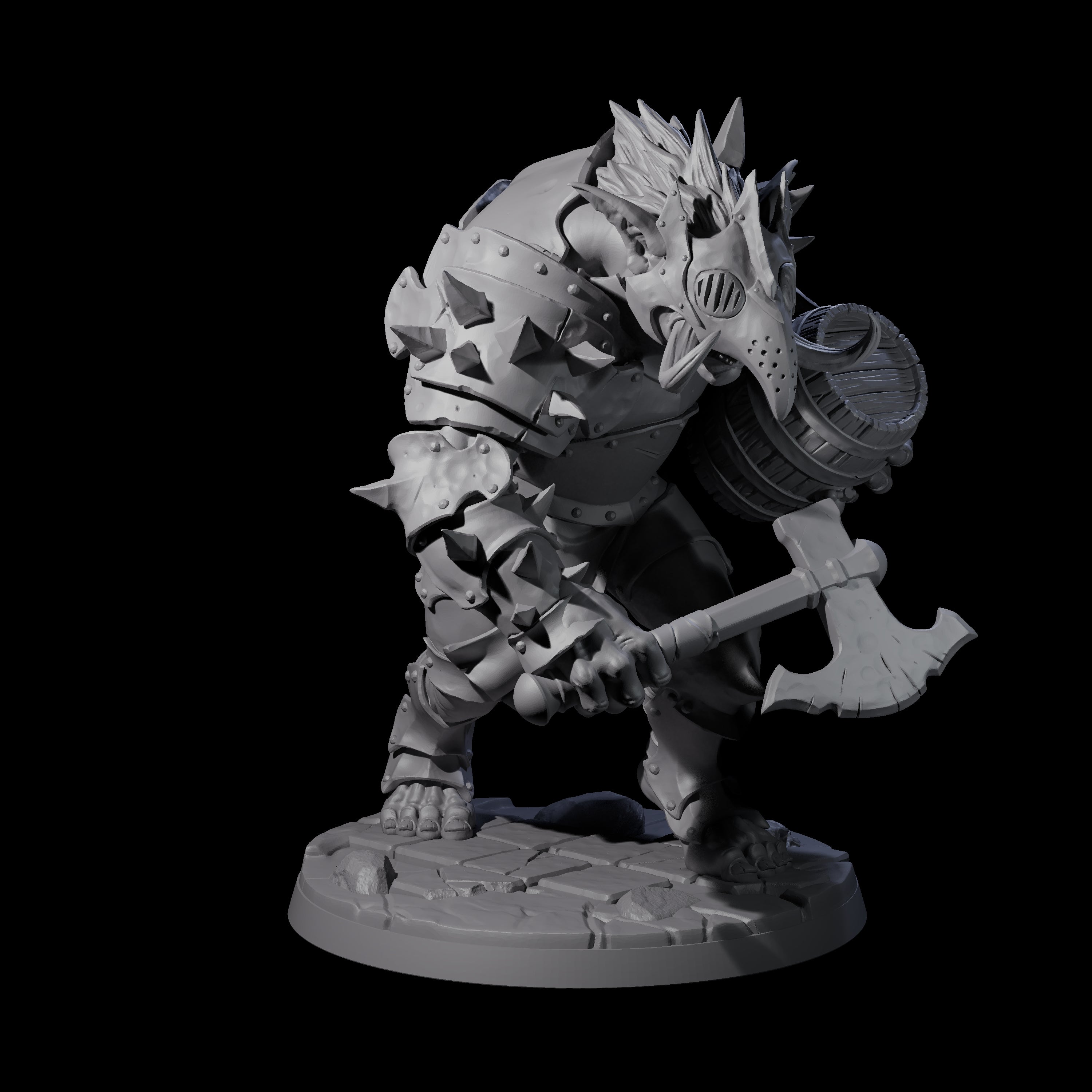 Ironkeep Troll E Miniature for Dungeons and Dragons, Pathfinder or other TTRPGs