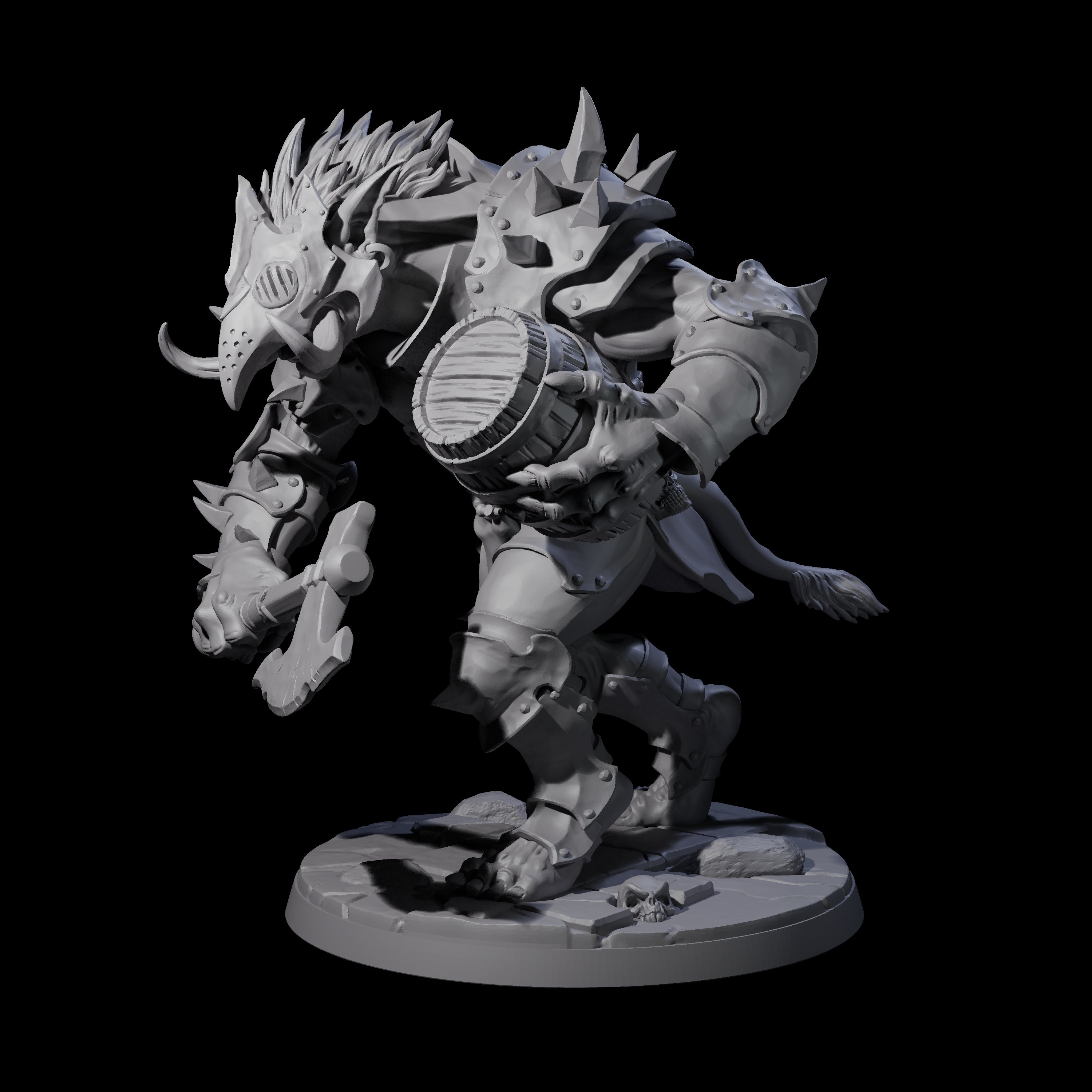 Ironkeep Troll E Miniature for Dungeons and Dragons, Pathfinder or other TTRPGs