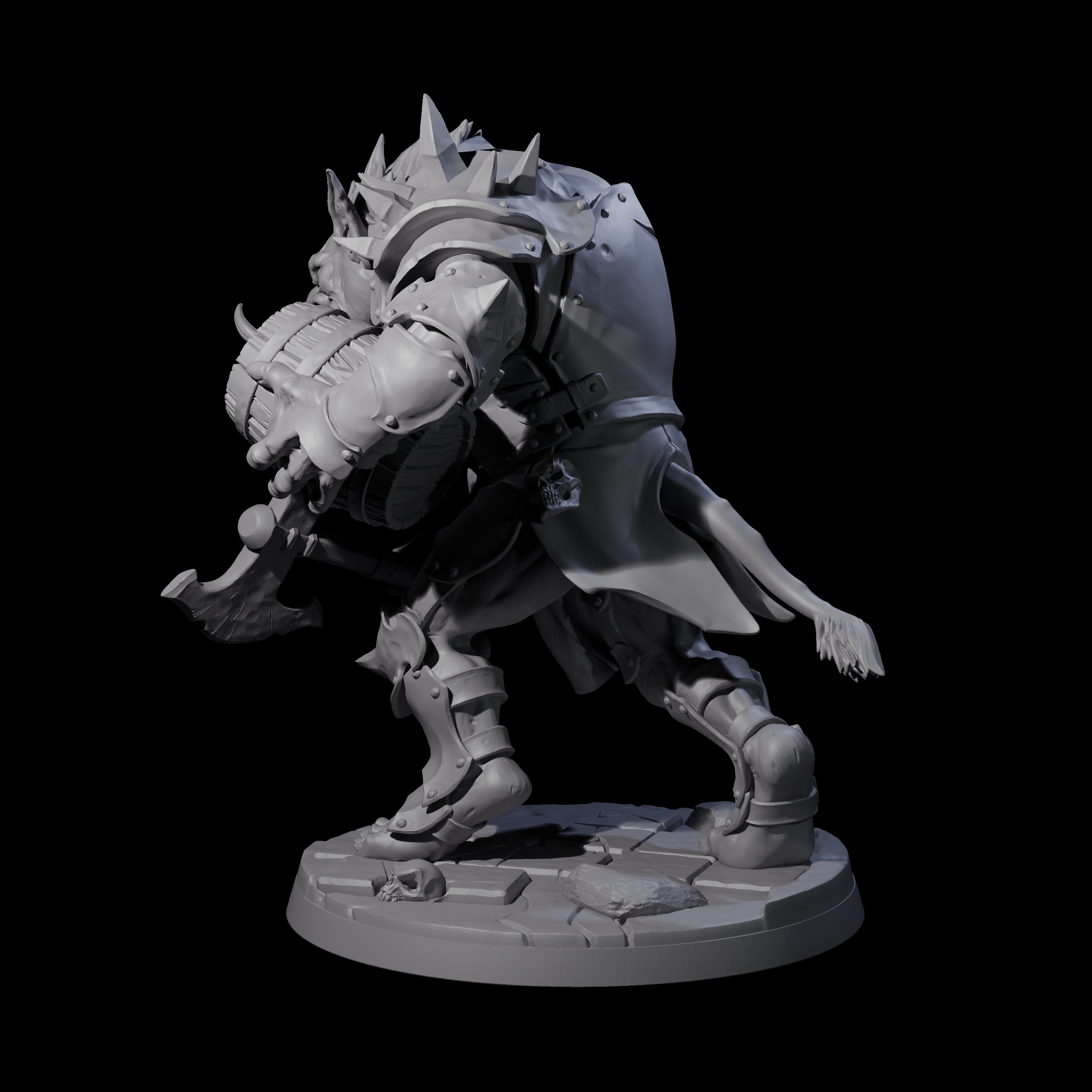 Ironkeep Troll E Miniature for Dungeons and Dragons, Pathfinder or other TTRPGs