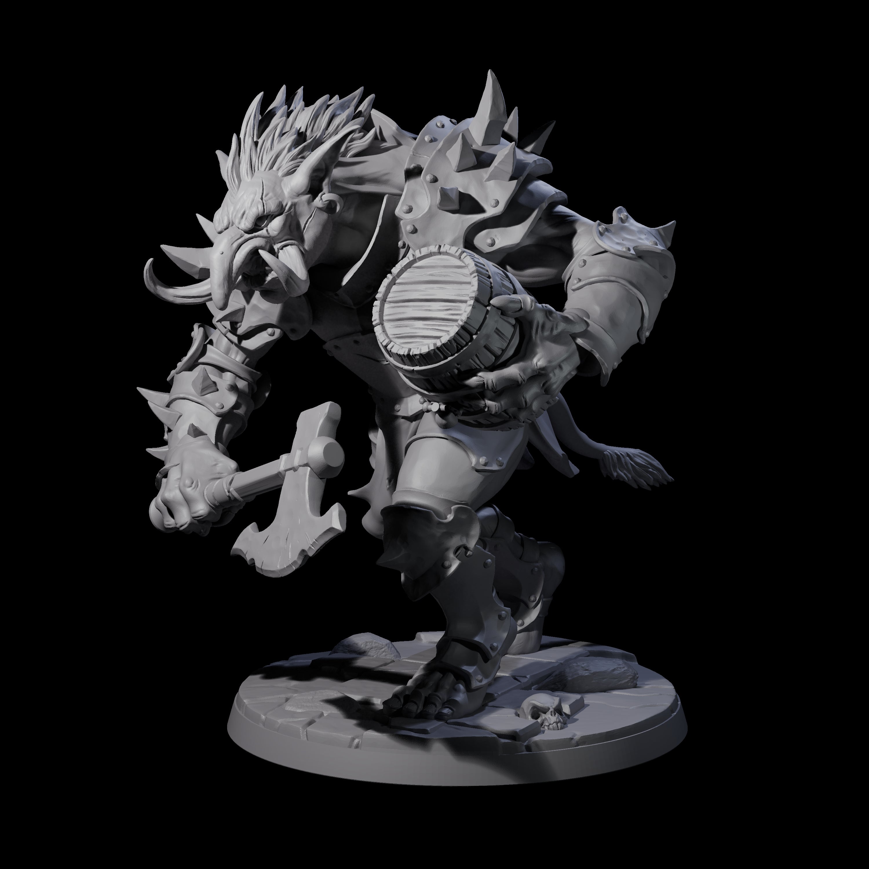 Ironkeep Troll E Miniature for Dungeons and Dragons, Pathfinder or other TTRPGs