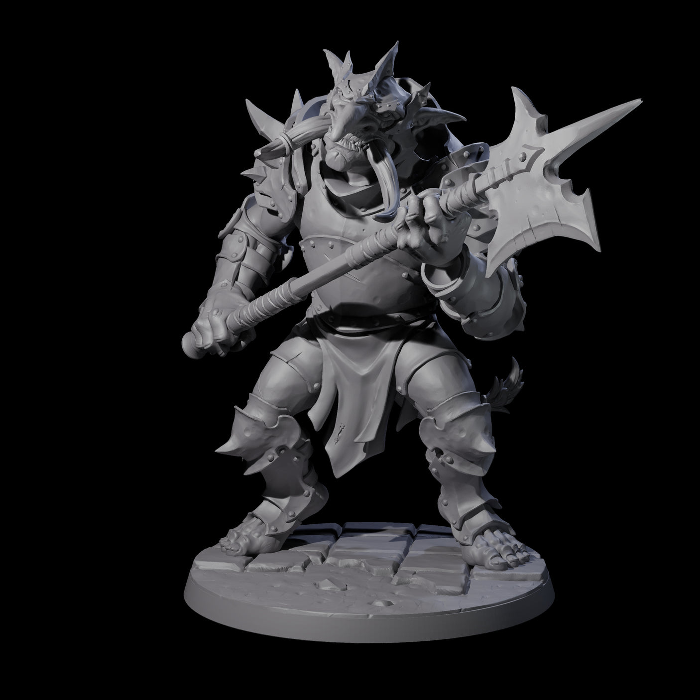 Ironkeep Troll F Miniature for Dungeons and Dragons, Pathfinder or other TTRPGs