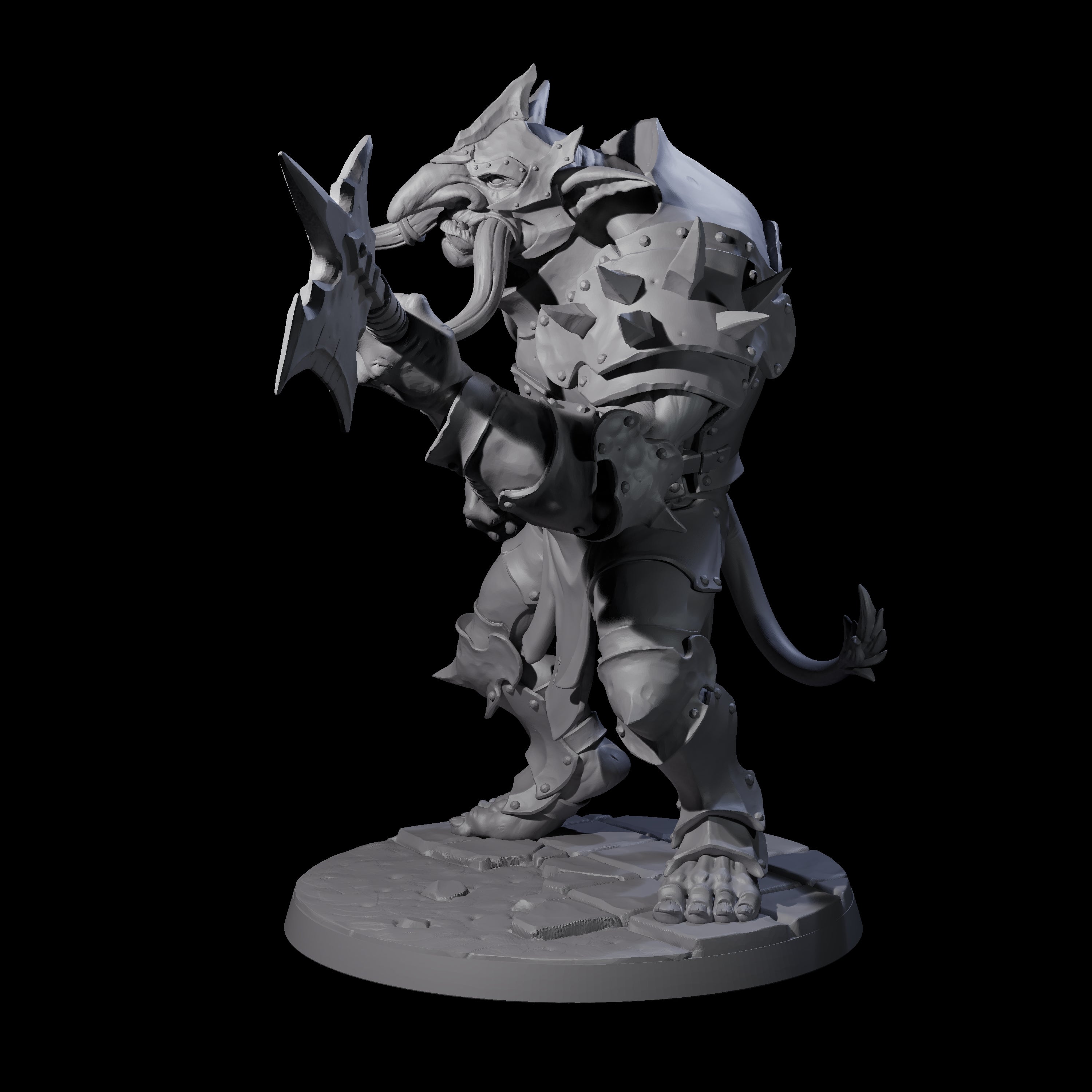 Ironkeep Troll F Miniature for Dungeons and Dragons, Pathfinder or other TTRPGs