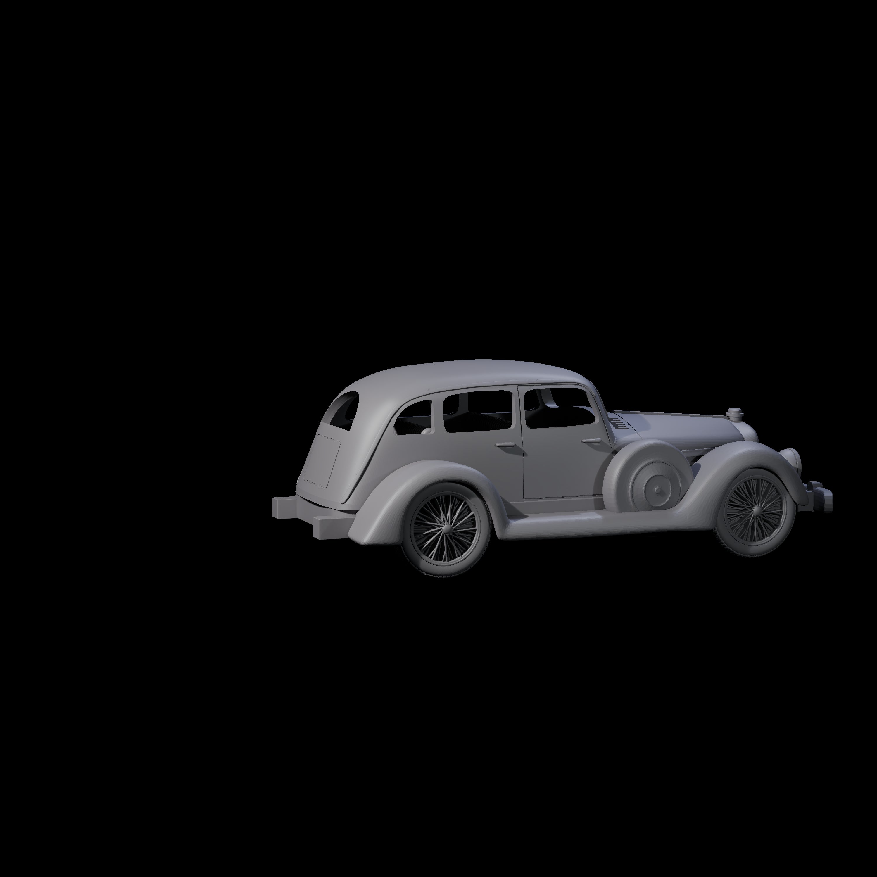 Jaguar Car Miniature for Dungeons and Dragons, Pathfinder or other TTRPGs