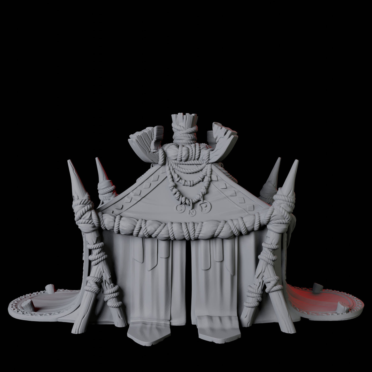 Jousting Tent A Miniature for Dungeons and Dragons, Pathfinder or other TTRPGs