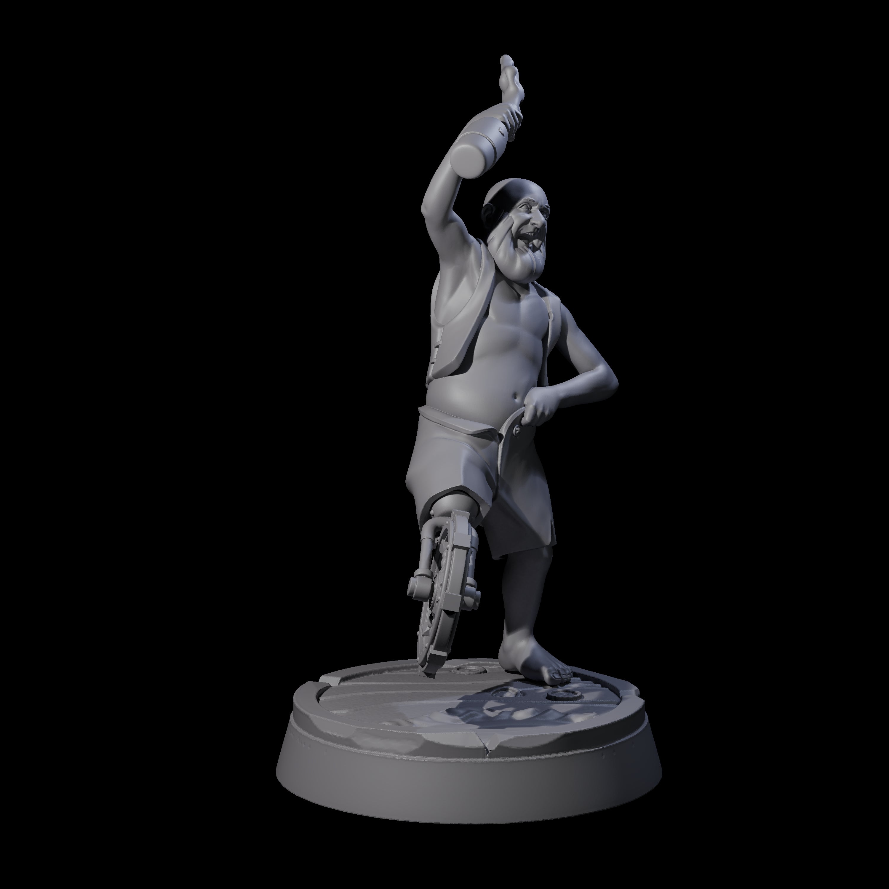 Jovial Human Drunkard Miniature for Dungeons and Dragons, Pathfinder or other TTRPGs
