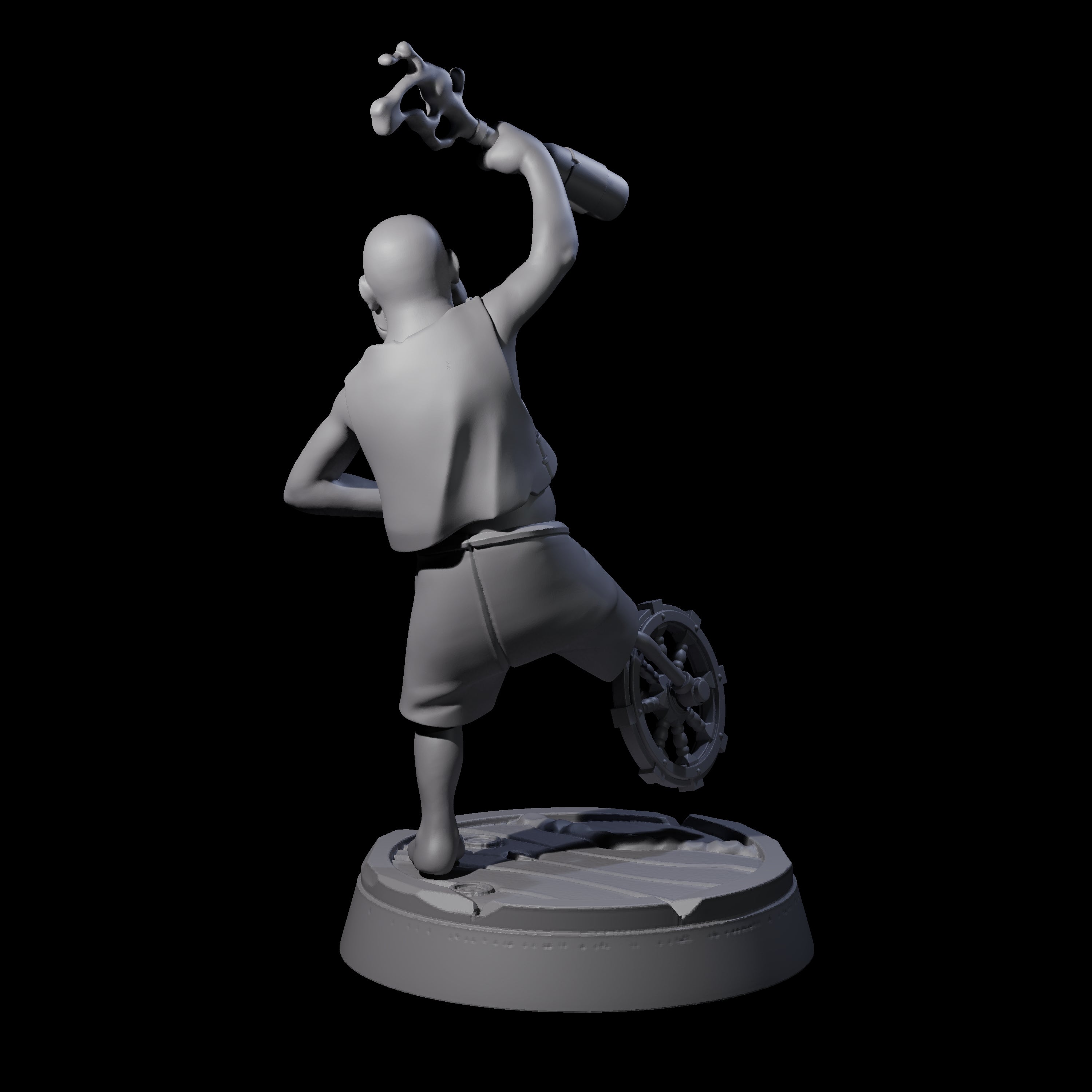 Jovial Human Drunkard Miniature for Dungeons and Dragons, Pathfinder or other TTRPGs