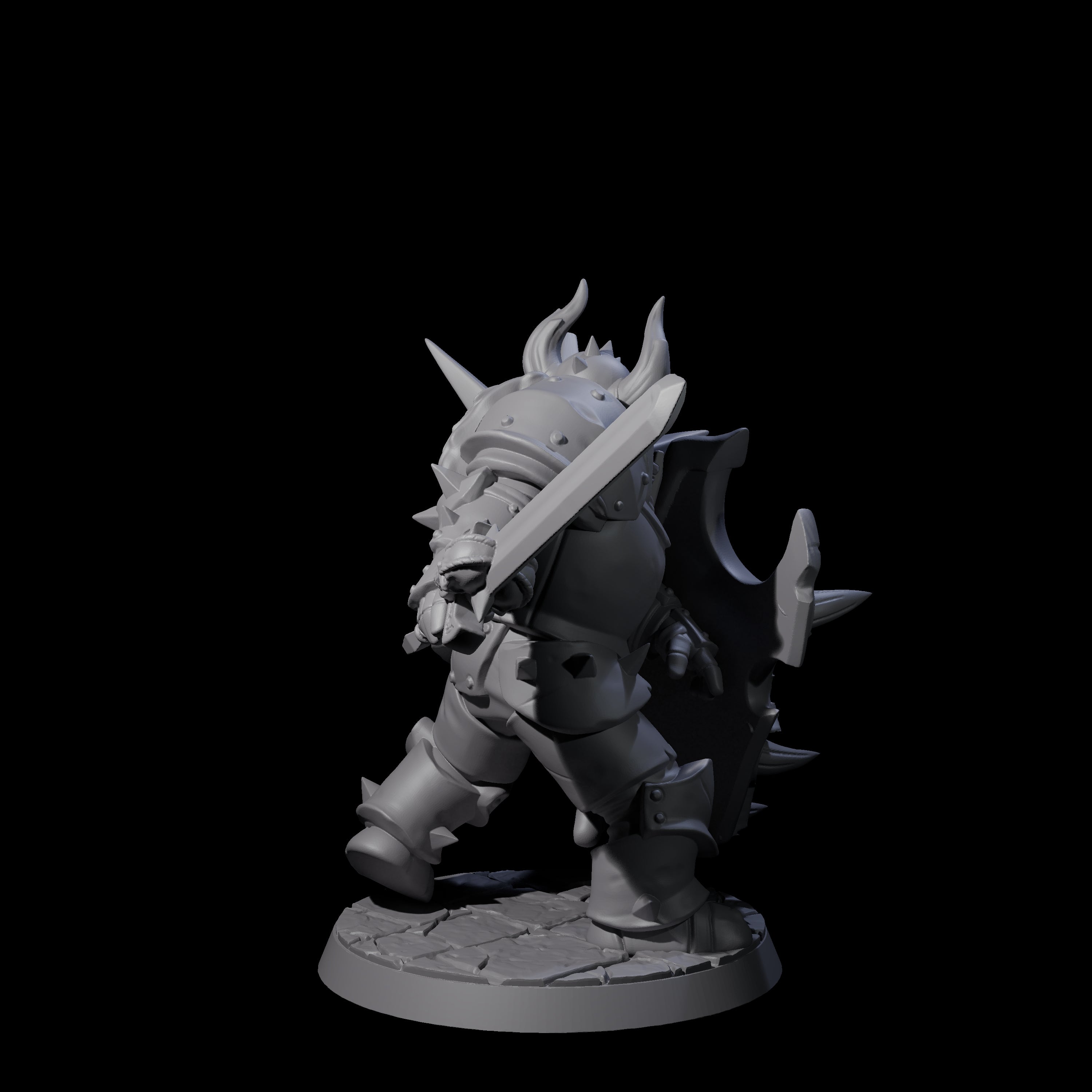 Knight of the Nine Hells Miniature for Dungeons and Dragons, Pathfinder or other TTRPGs