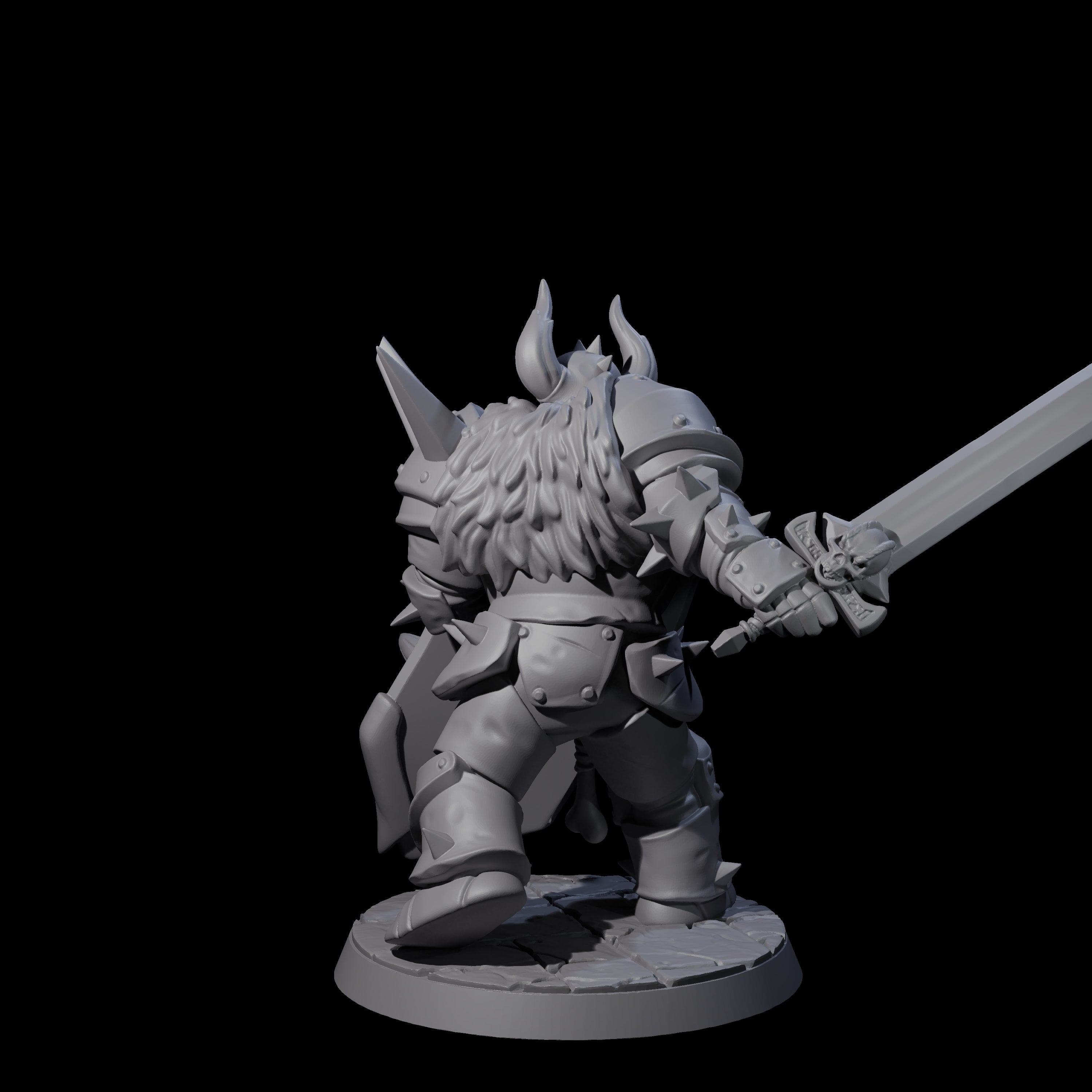 Knight of the Nine Hells Miniature for Dungeons and Dragons, Pathfinder or other TTRPGs