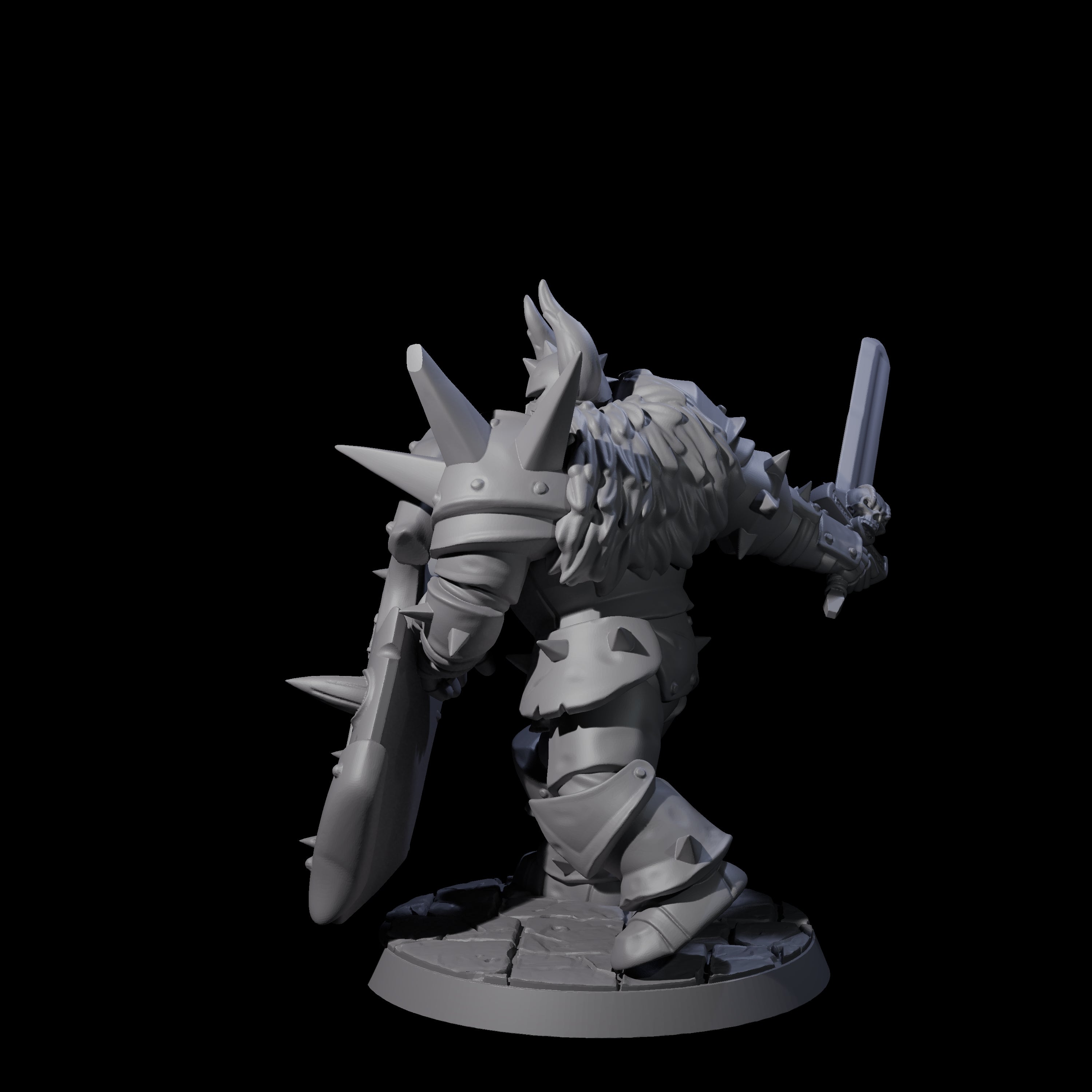 Knight of the Nine Hells Miniature for Dungeons and Dragons, Pathfinder or other TTRPGs