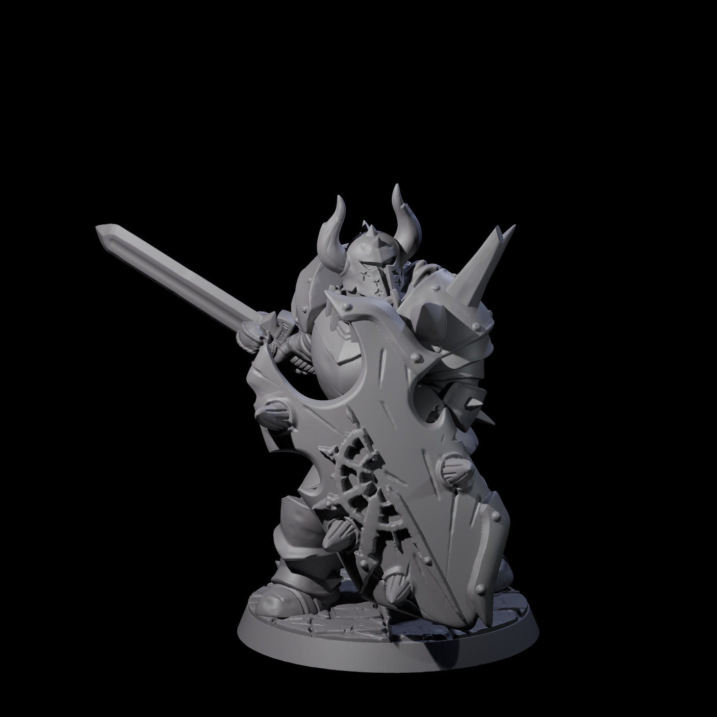 Knight of the Nine Hells Miniature for Dungeons and Dragons, Pathfinder or other TTRPGs