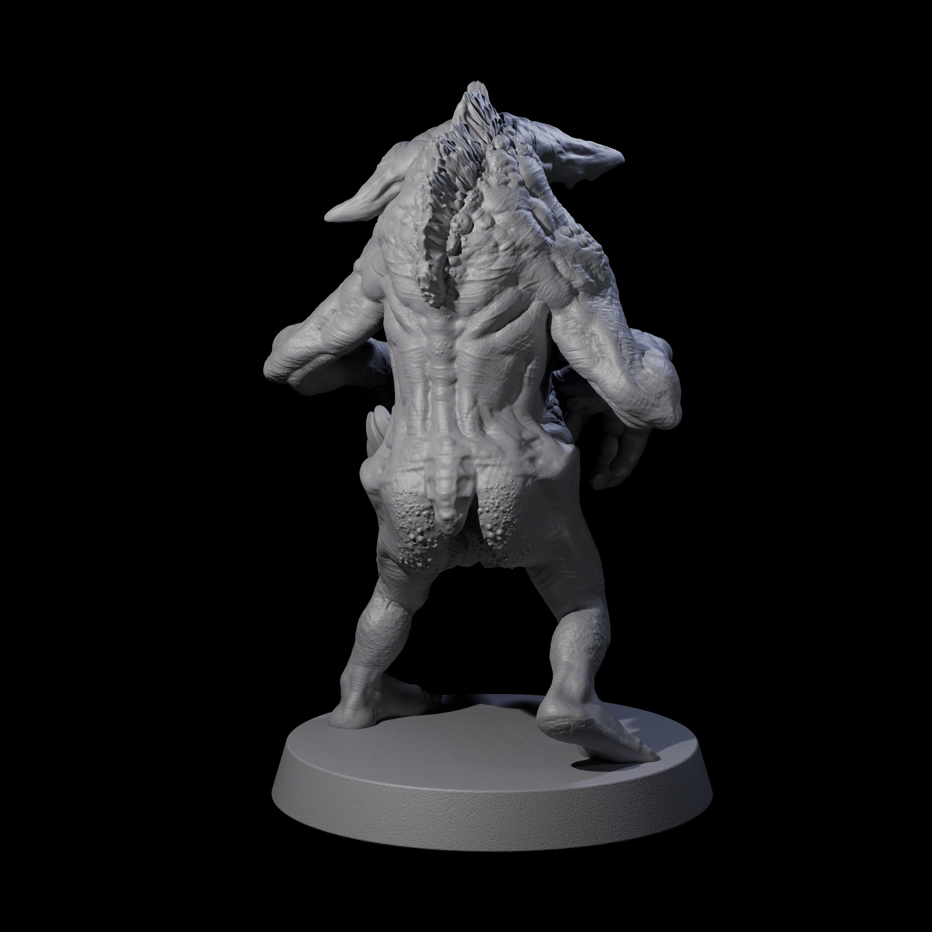 Knuckle Dragger Dretch D Miniature for Dungeons and Dragons, Pathfinder or other TTRPGs