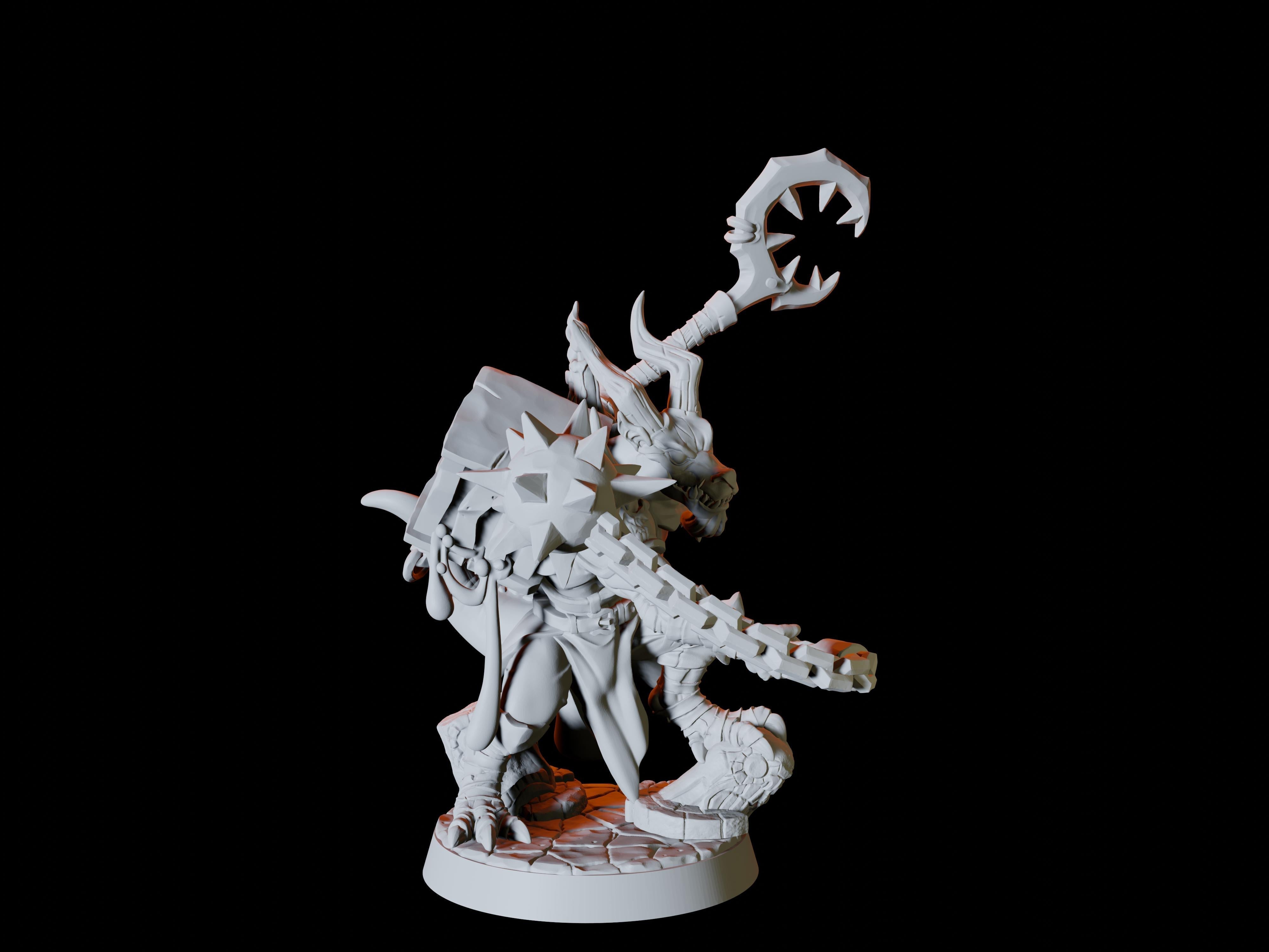 Kobold Boss Miniature for Dungeons and Dragons, Pathfinder or other TTRPGs