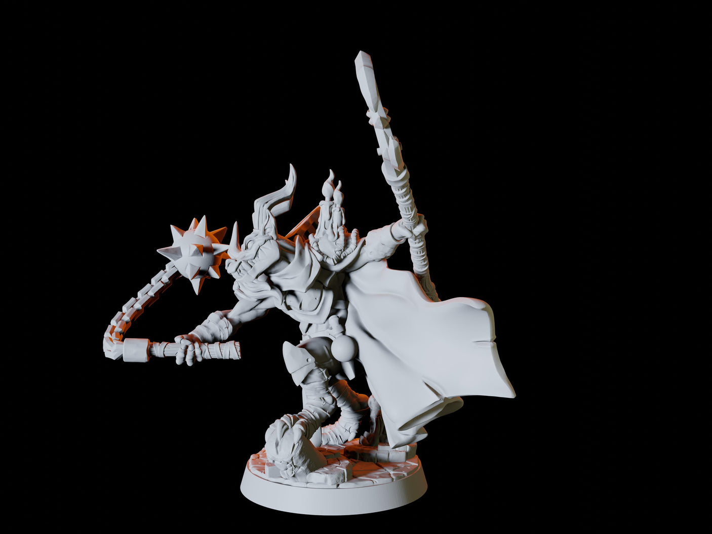 Kobold Boss Miniature for Dungeons and Dragons, Pathfinder or other TTRPGs